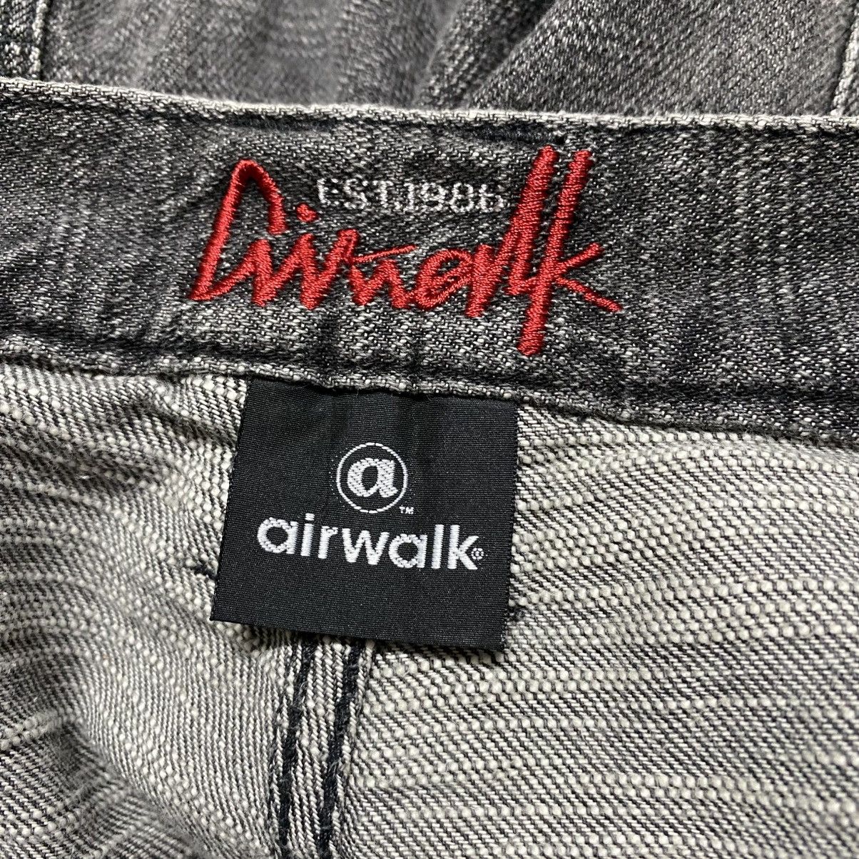JNCO Vintage Y2K Airwalk Black Denim Baggy Jeans Size US 30 / EU 46 - 19 Thumbnail