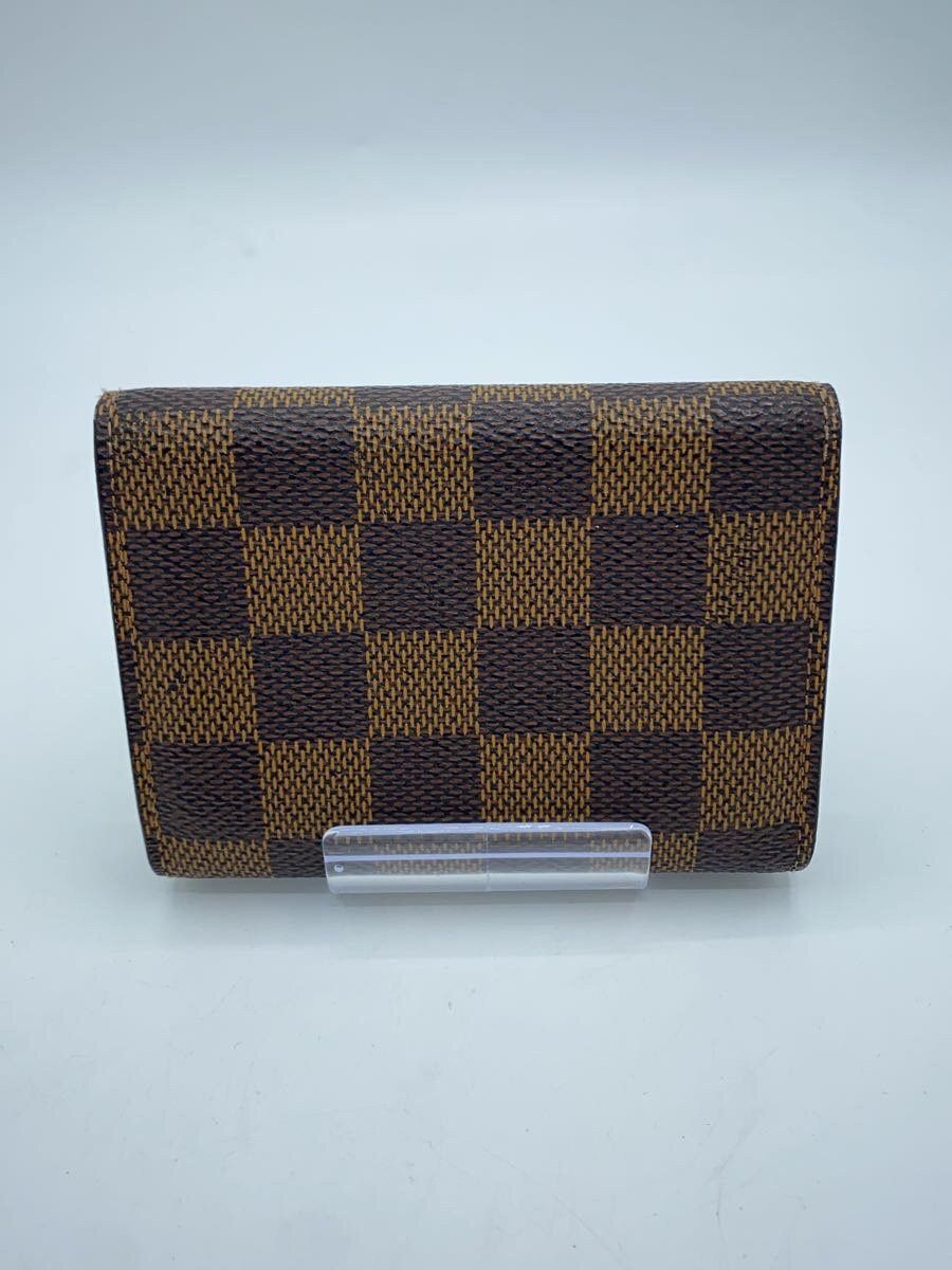 Louis Vuitton Louis Vuitton Damier Ebene Envelope Carte de Visite Brown Size ONE SIZE - 2 Thumbnail