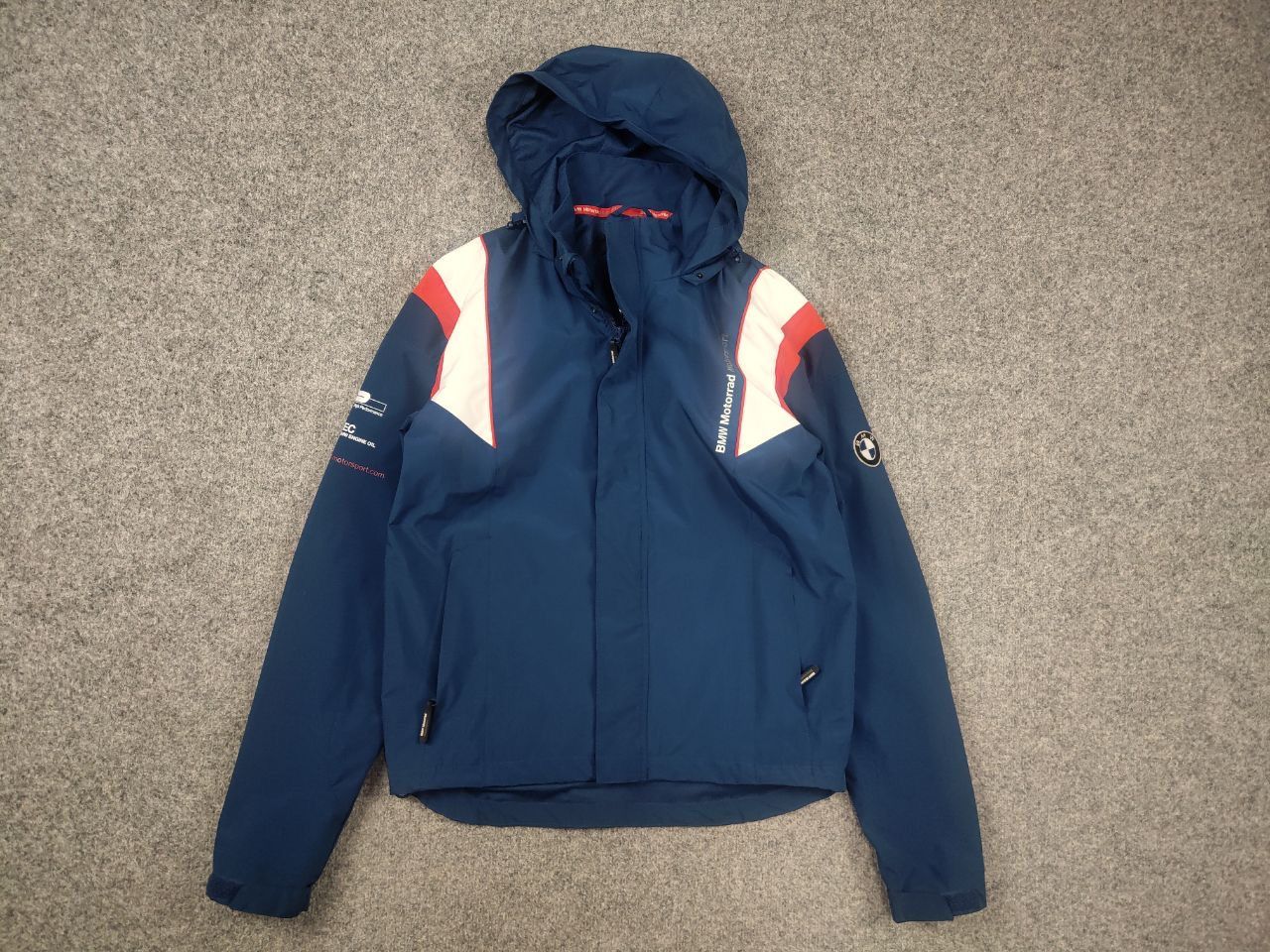 BMW BMW Motorrad Motorsport Racing Logo Hooded Jacket Team Track Size US S / EU 44-46 / 1 - 2 Thumbnail