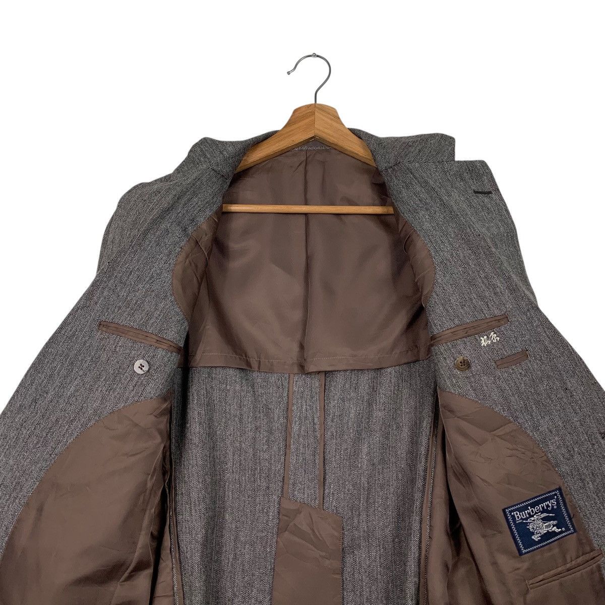 Burberry 90’s BURBERRYS Wool Suit Jacket Blazers #2315-C103 Size US M / EU 48-50 / 2 - 12 Thumbnail