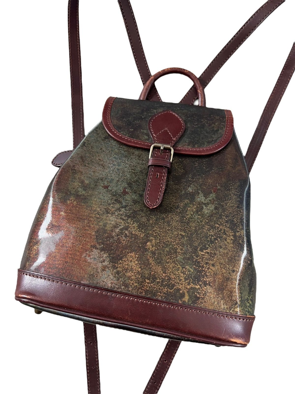 Jean Paul Gaultier Vintage Jean Paul Gaultier Cyber Holographic Backpack Size ONE SIZE - 3 Thumbnail