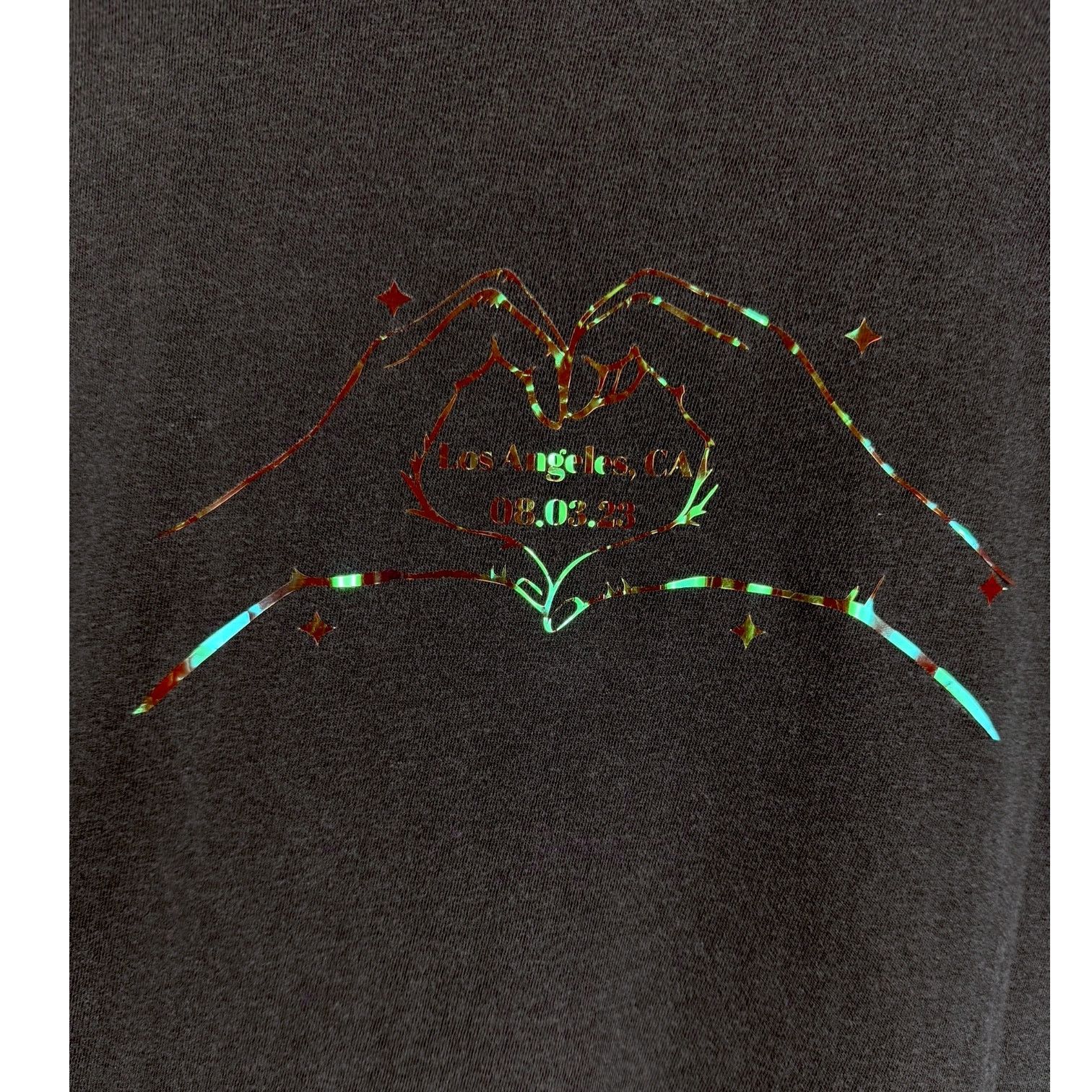 Comfort Colors Taylor Swift Eras Tour LA 8.3.23 Fan Concert Goer Shirt - M Size US M / EU 48-50 / 2 - 5 Thumbnail