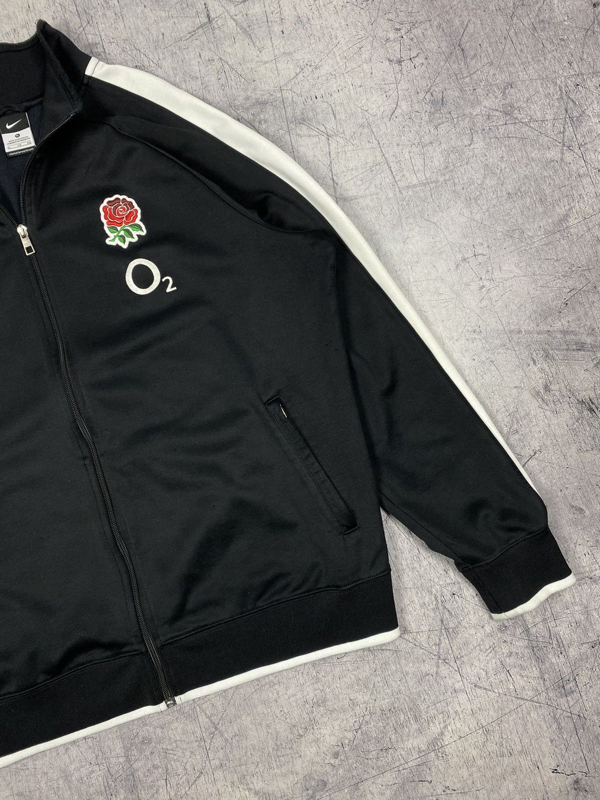 Nike Vintage Nike England Rugby Drill Track Top Jacket Size US XL / EU 56 / 4 - 4 Thumbnail