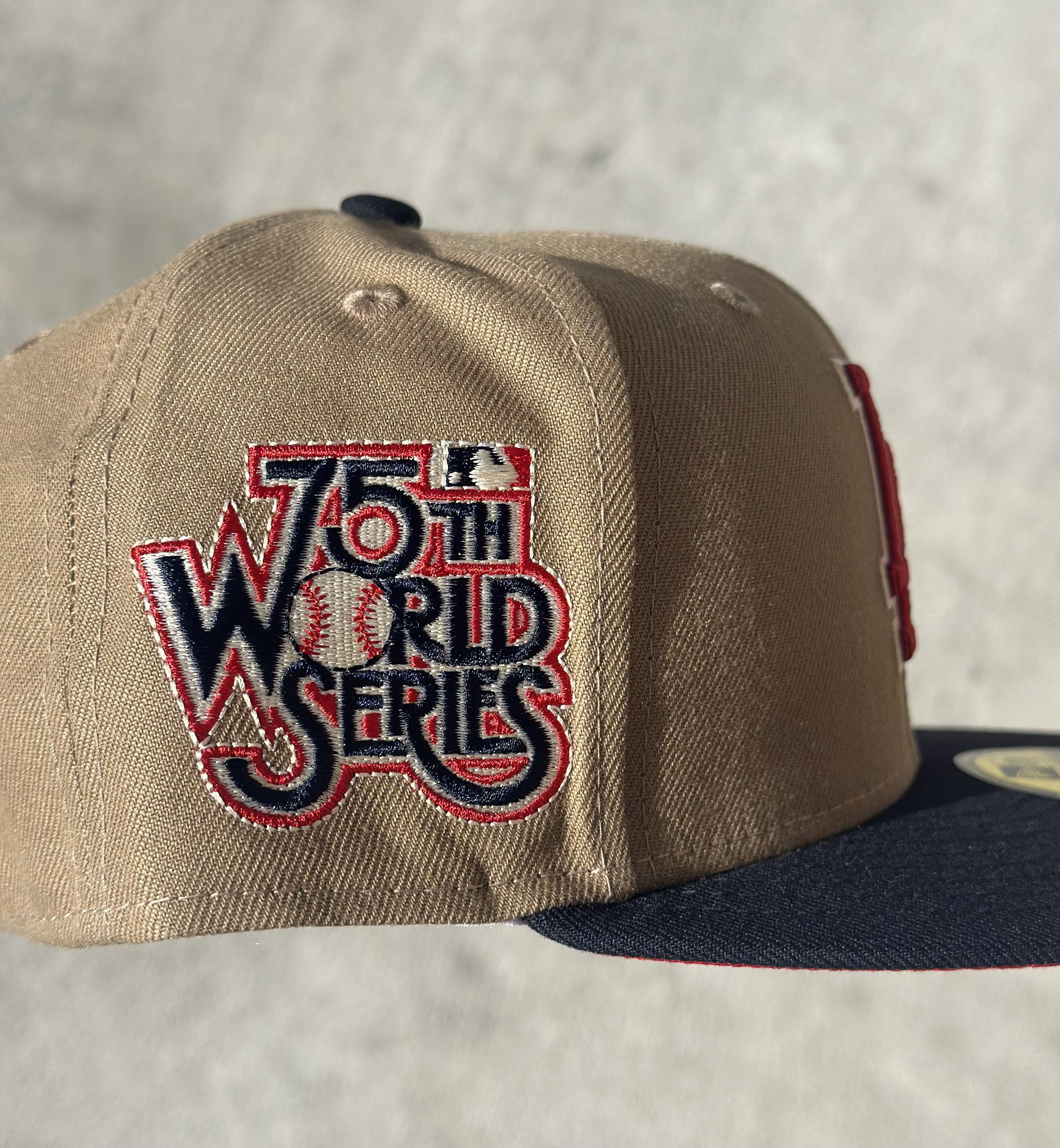 Hat Club 7 3/8 LA Dodgers 75th World Series Fitted Size ONE SIZE - 2 Thumbnail