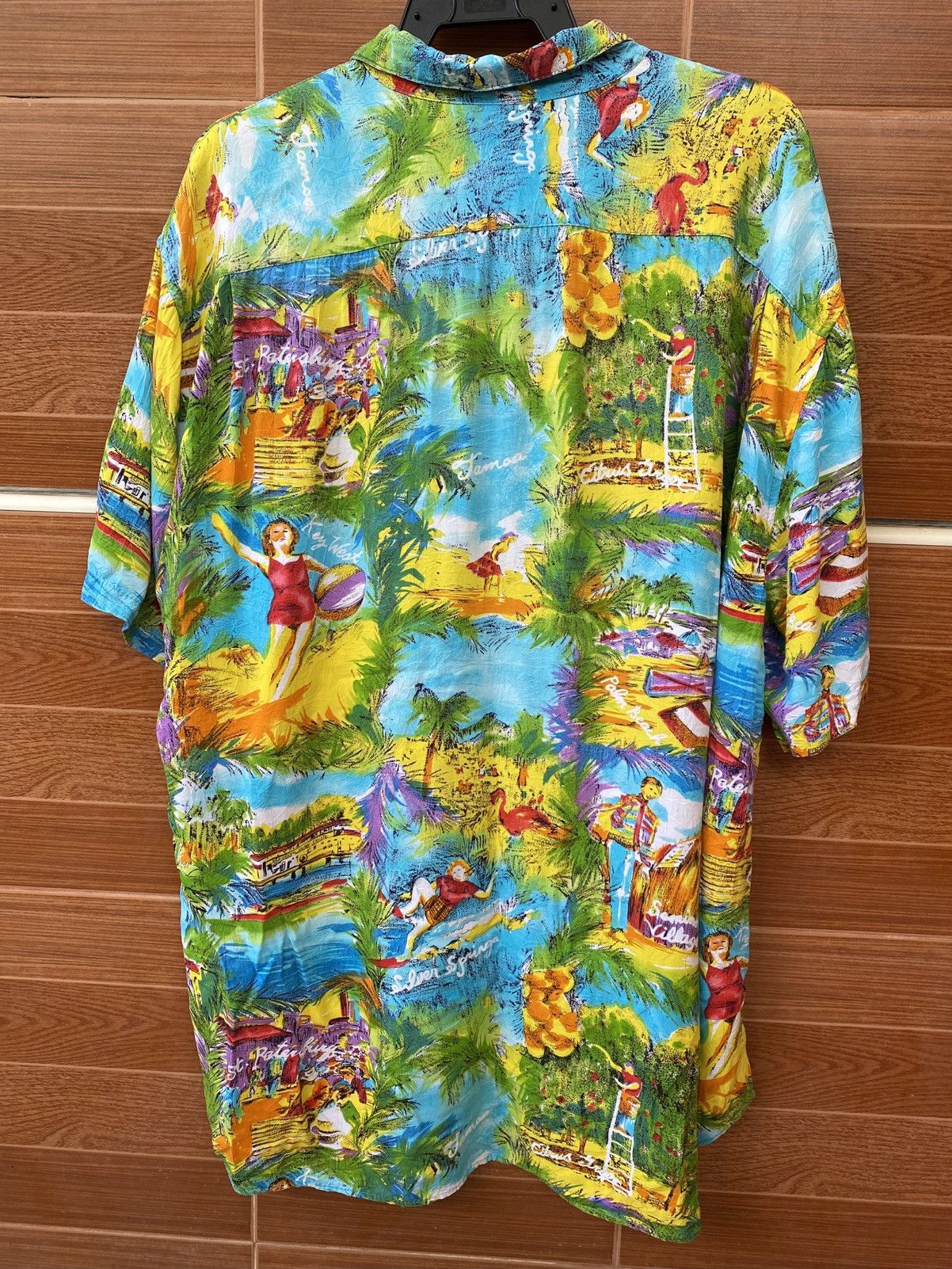 Jams World 🌴 Vintage 80s Jams World Hawaiian Shirt Size US XL / EU 56 / 4 - 2 Thumbnail