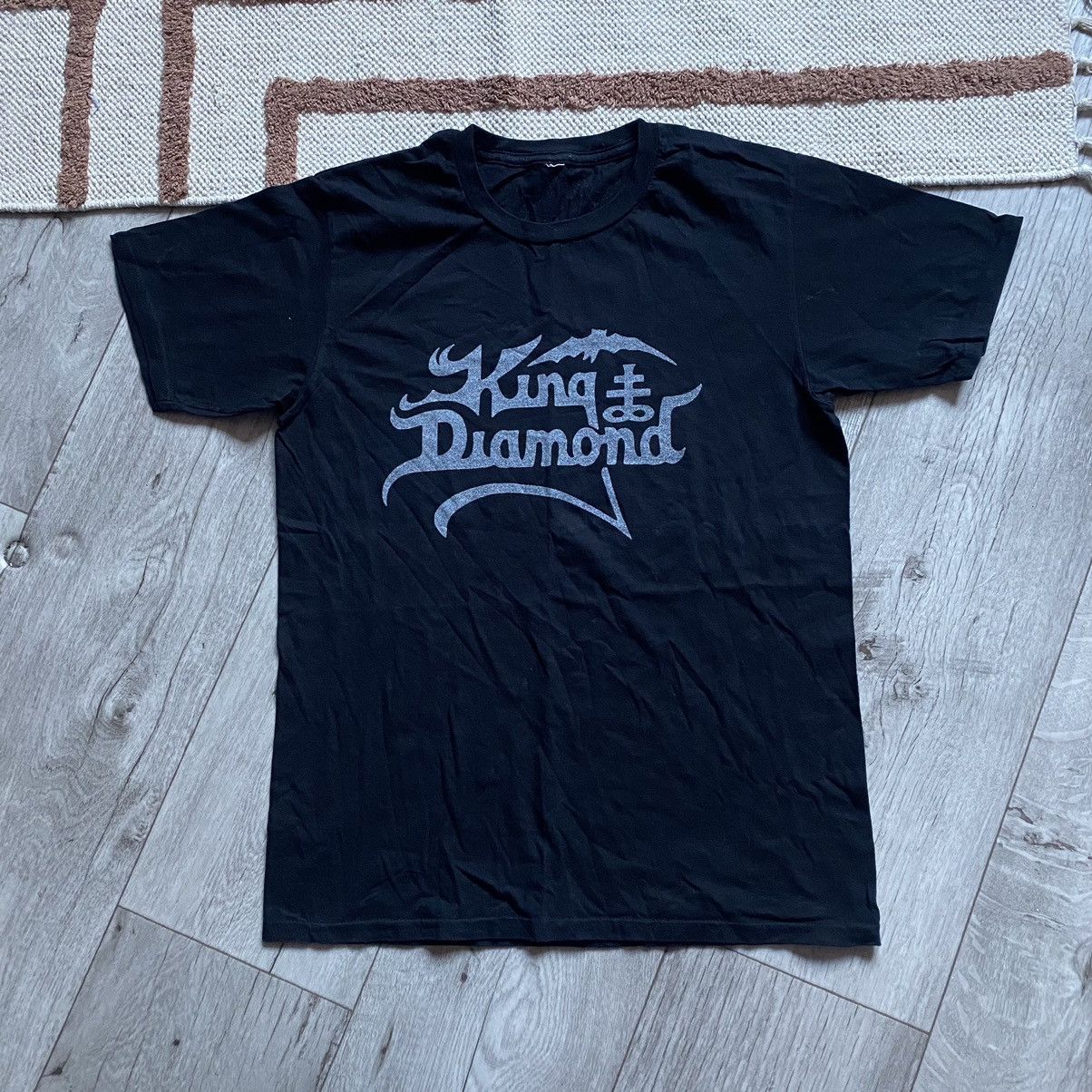 Band Tees VINTAGE KING DIAMOND PRINT T SHIRT Size US S / EU 44-46 / 1 - 1 Thumbnail