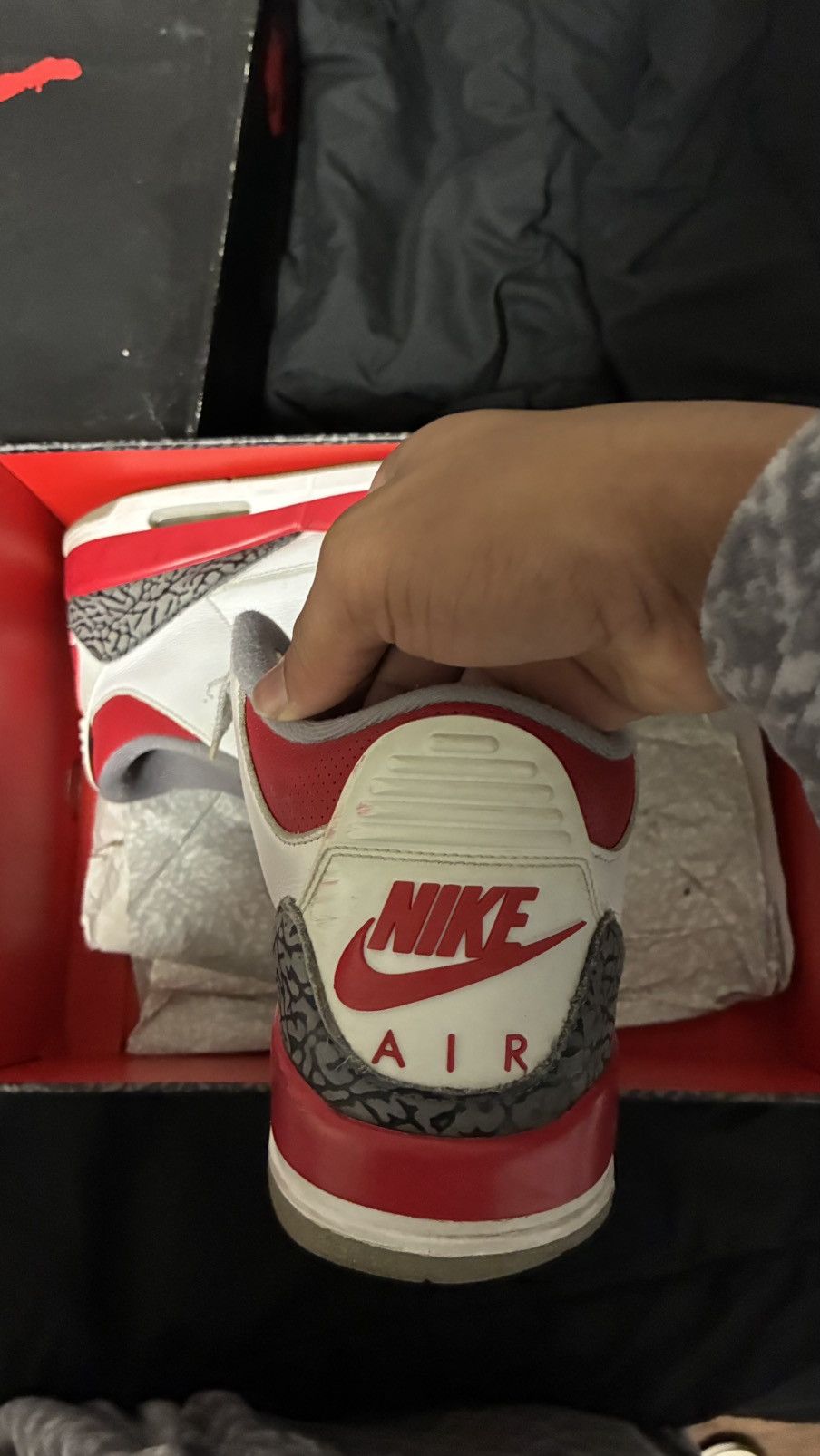 Jordan Brand Jordan 3 fire red Size US 13 / EU 46 - 5 Thumbnail