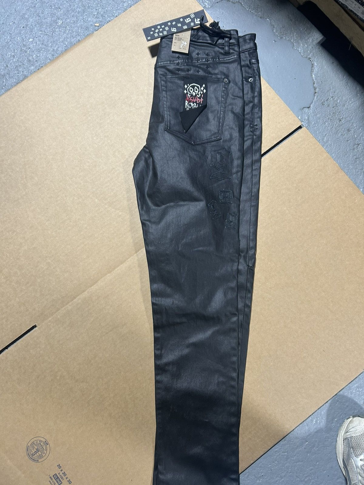 999 Club × Ksubi Ksubi juice wrld jean chitch black wax 999 Size US 34 / EU 50 - 2 Thumbnail
