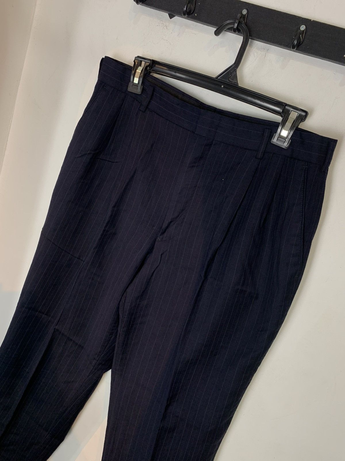 Balmain BALMAIN casual trousers stripe pants Size US 31 - 3 Thumbnail