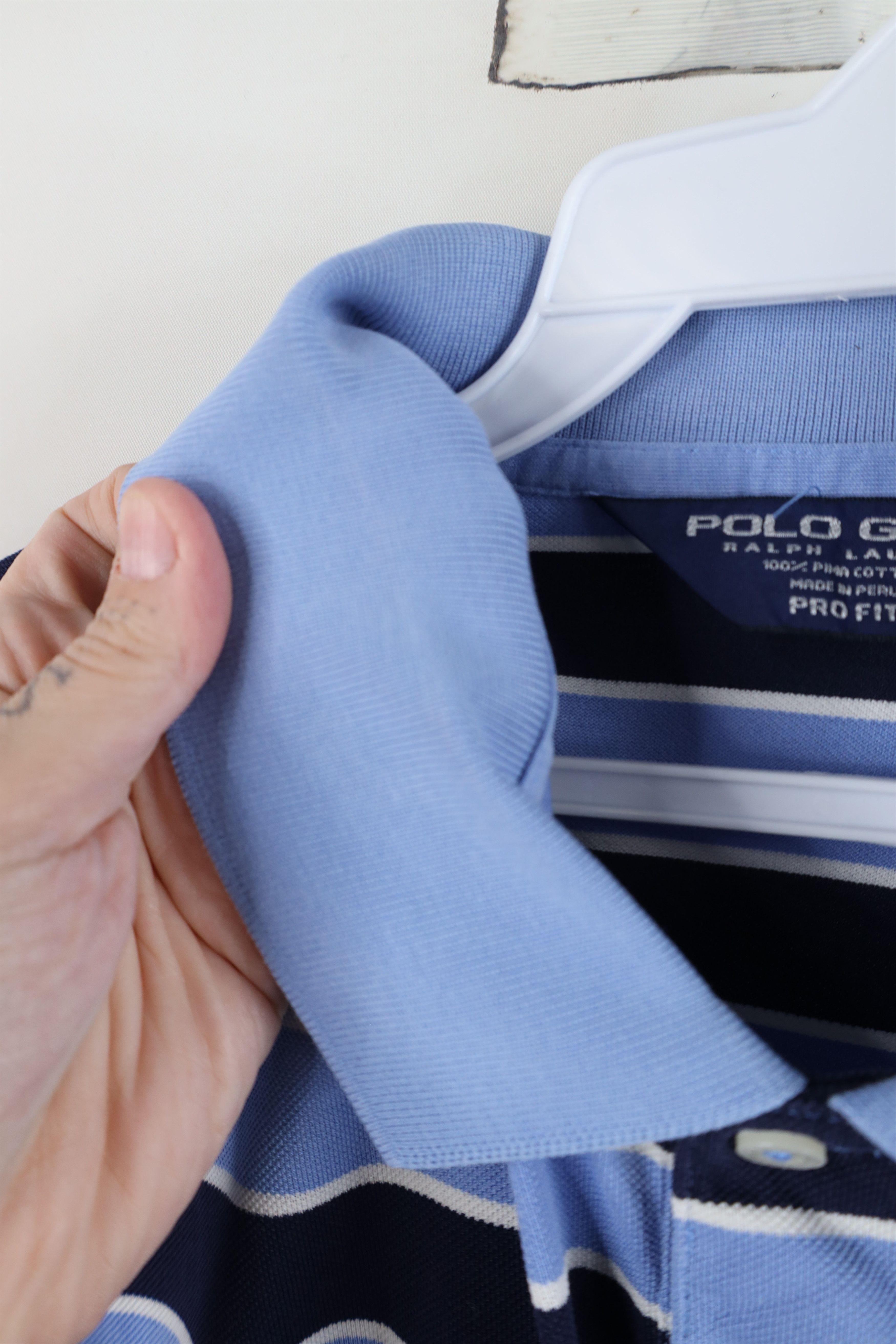 Ralph Lauren Polo Golf Ralph Lauren Striped Color Block Knit Polo Shirt Size US XL / EU 56 / 4 - 10 Thumbnail
