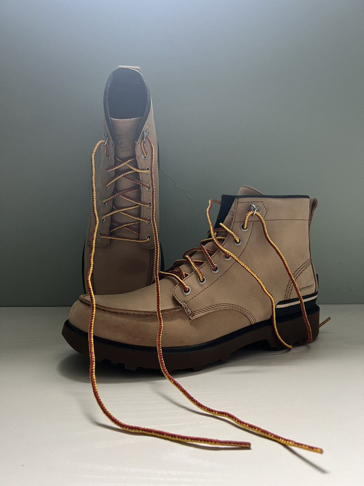SOREL SOREL Waterproof Tan Work Boots - Men’s 11 Size US 11 / EU 44 - 5 Thumbnail