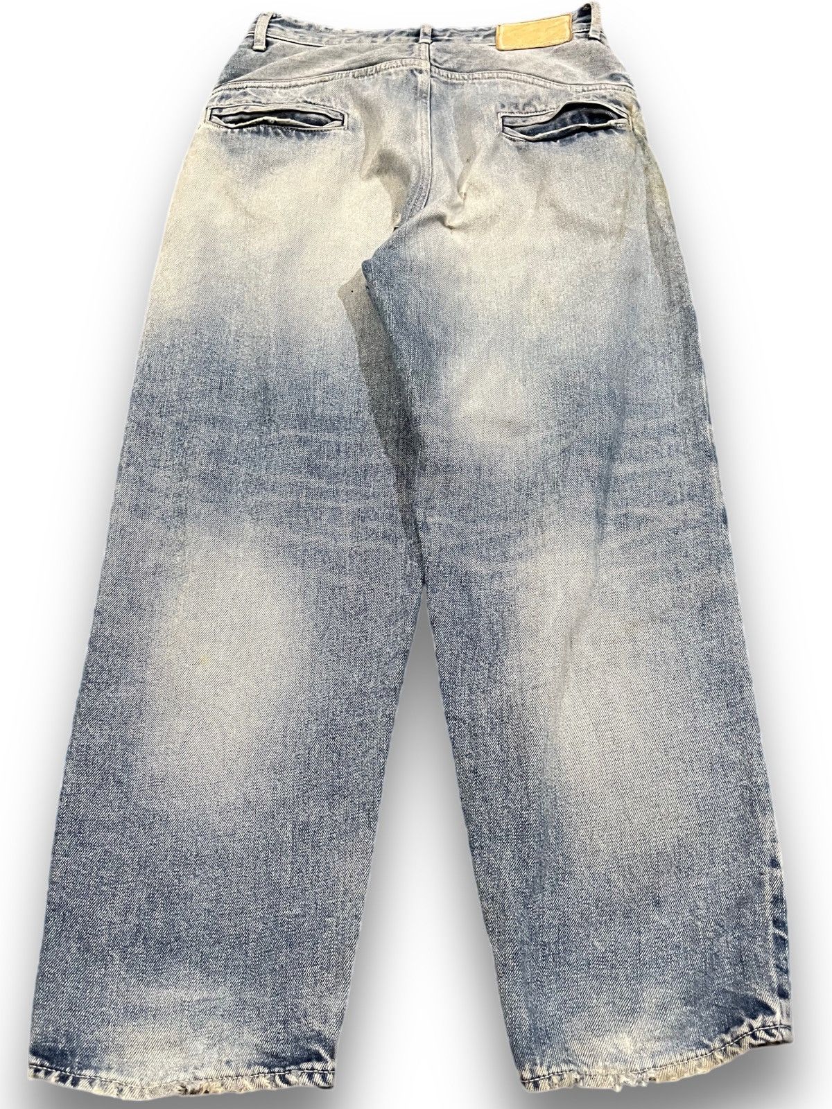 Japanese Brand × mina perhonen Vintage mina phernon Selvedge Distressed Denim Size US 29 - 4 Thumbnail