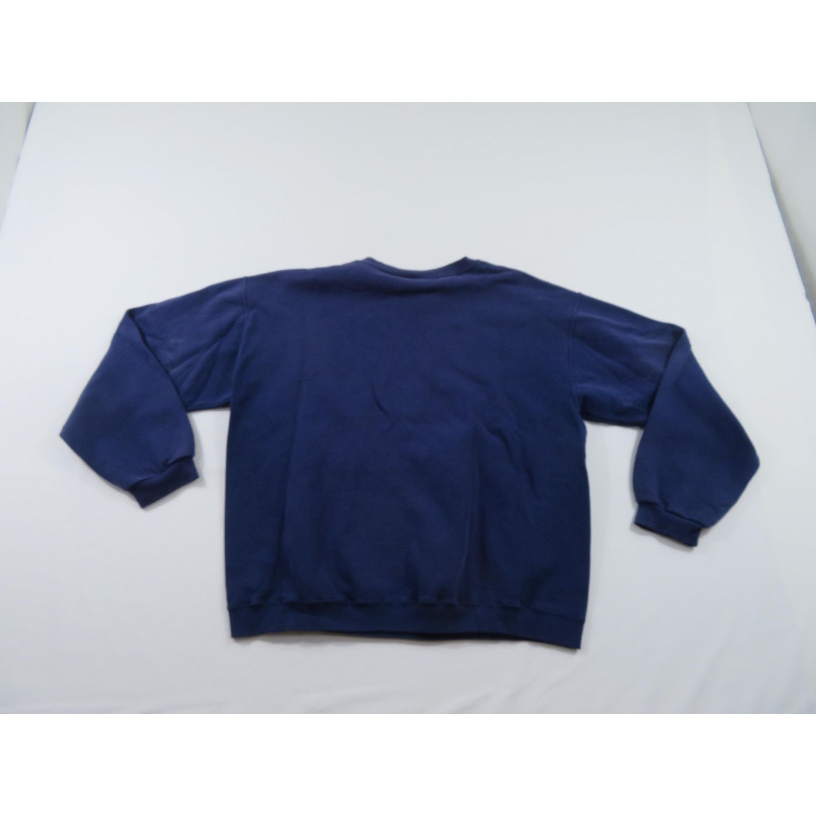 Other BIKE Plain Blank V-stitch Sweatshirt Navy Blue Sz XL 1990s Size US XL / EU 56 / 4 - 2 Thumbnail