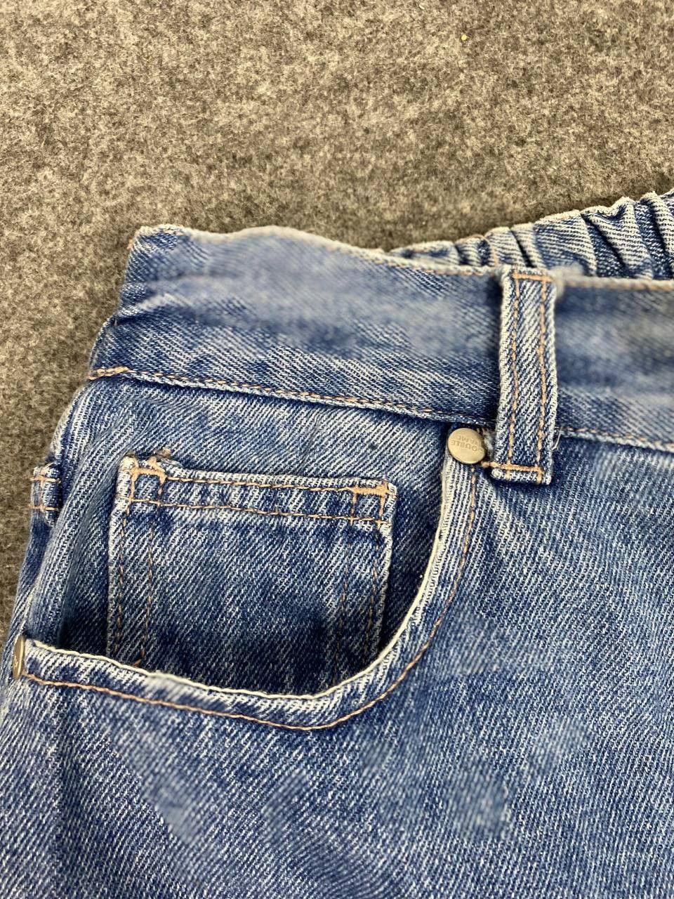 Japanese Brand double name distressed paint splatter highwaist denim Size US 30 / EU 46 - 9 Thumbnail