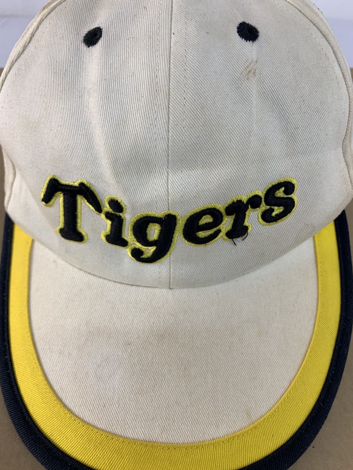 Japanese Brand 90s Hanshin Tiger Professional Baseball Mlb Snap Cap Size ONE SIZE - 2 Thumbnail