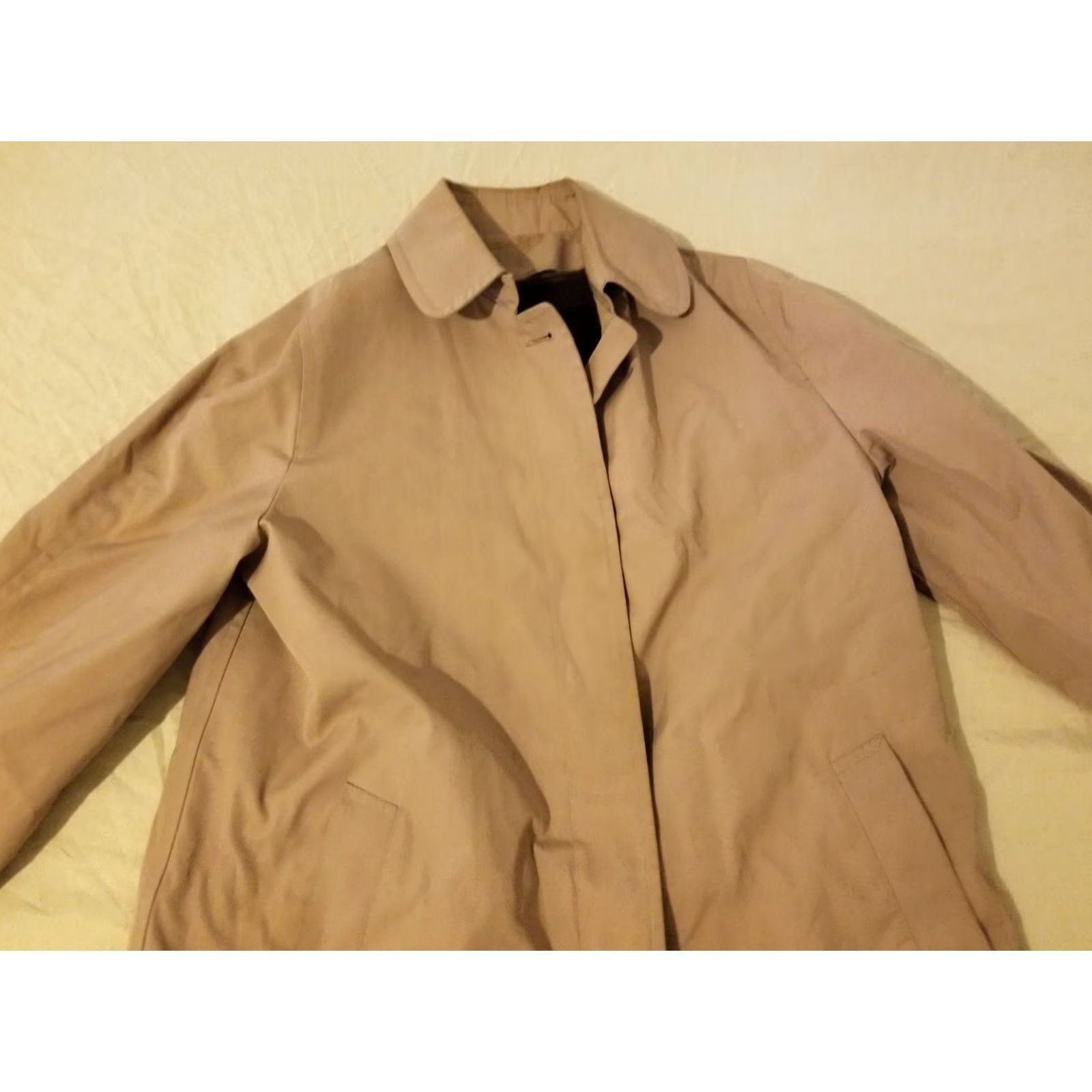 London Fog Womens London Fog Trench Coat Beige 8 Khaki Coat Womens London Fog Trench Coat 8 Beige Size M / US 6-8 / IT 42-44 - 2 Thumbnail