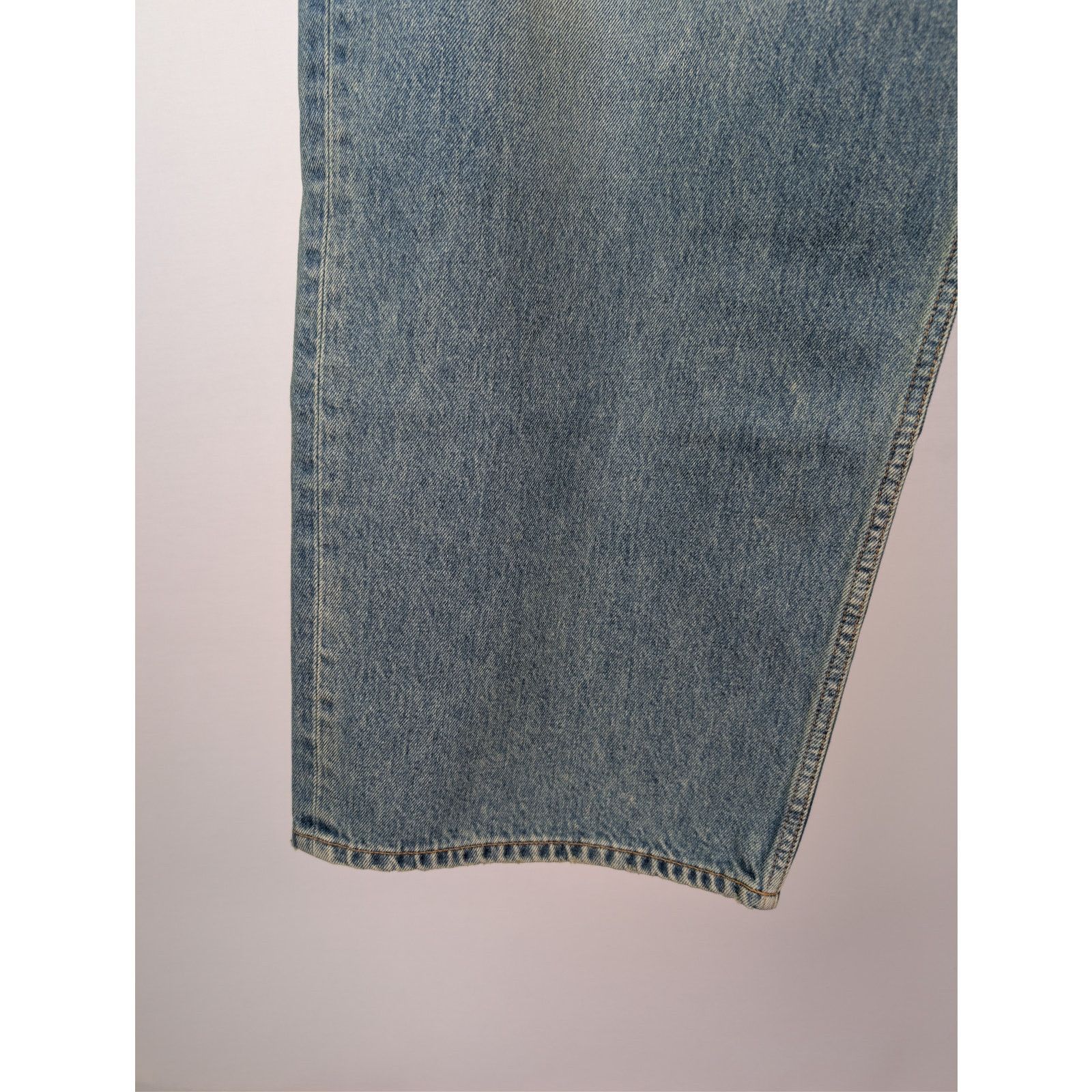 Balenciaga o1rshd1 Organic Japanese Denim Jeans in True Blue Size US 32 / EU 48 - 7 Thumbnail