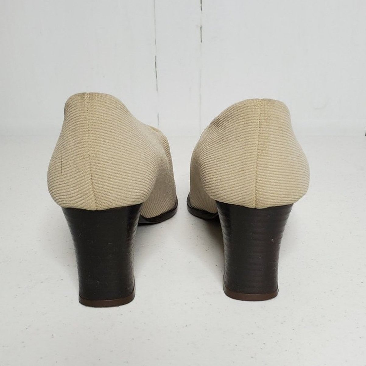 Charles Jourdan Charles Jourdan Stretch Fabric Slip On Loafers Vintage 6.5 Size US 6.5 / IT 36.5 - 6 Thumbnail