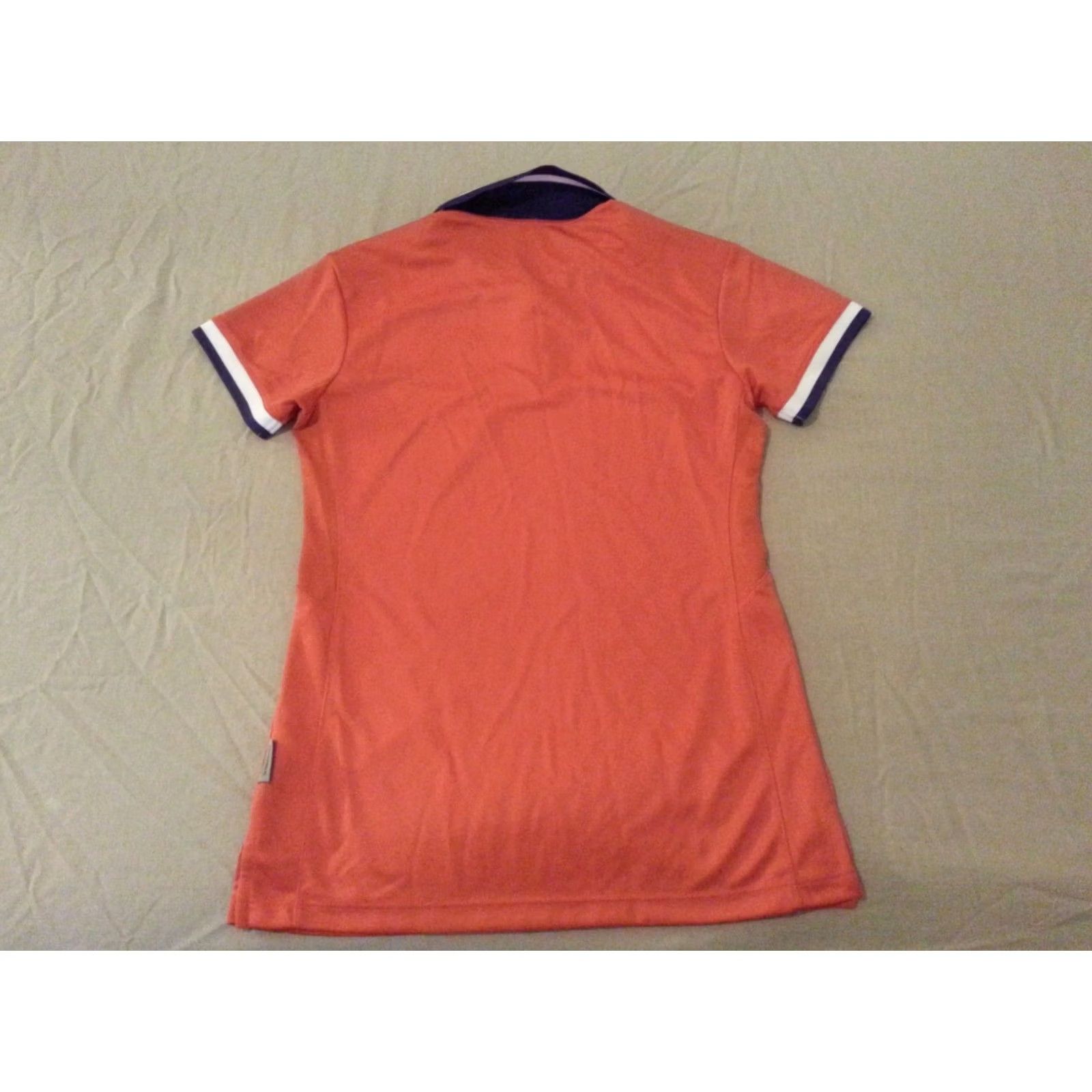 Nike Womens Nike Clemson Tigers Polo Shirt S Small Athletic Gym Workout Blouse Orange Tigers Polo S Women Nike Clemson Tigers Shirt Size S / US 4 / IT 40 - 2 Thumbnail