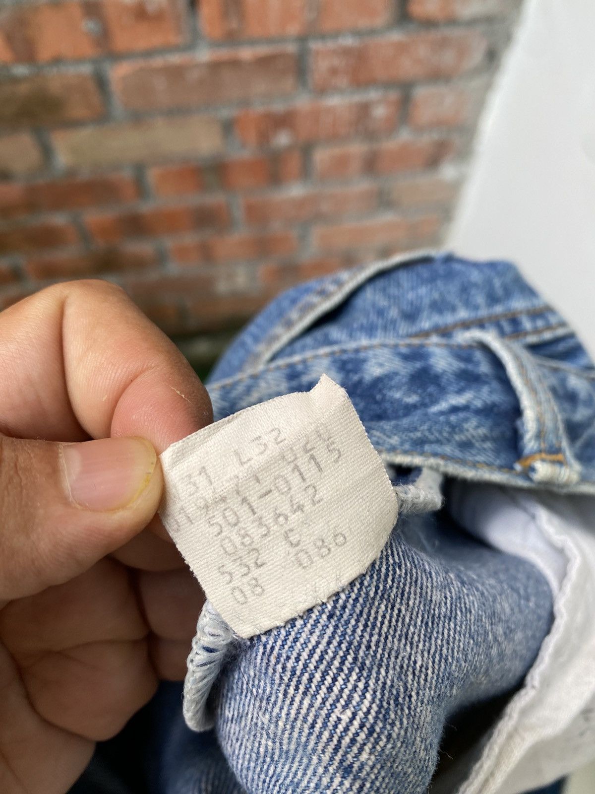 Levi's Vintage Clothing W31x31 Vintage levi's 501 made in USA 80s Size US 31 - 7 Thumbnail