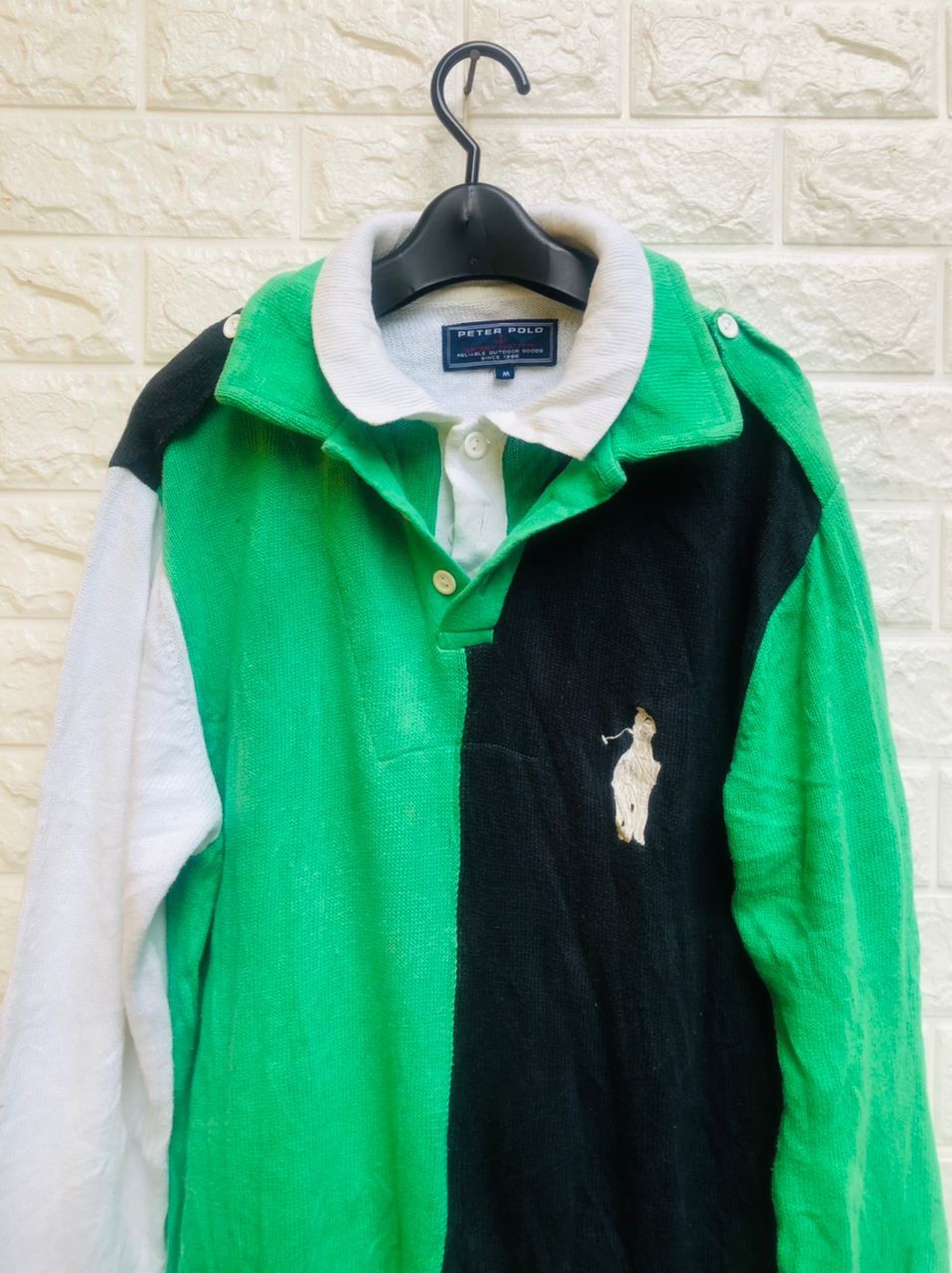 Japanese Brand Vintage Peter Polo Japanese Designer Fashion Style Size US L / EU 52-54 / 3 - 3 Thumbnail