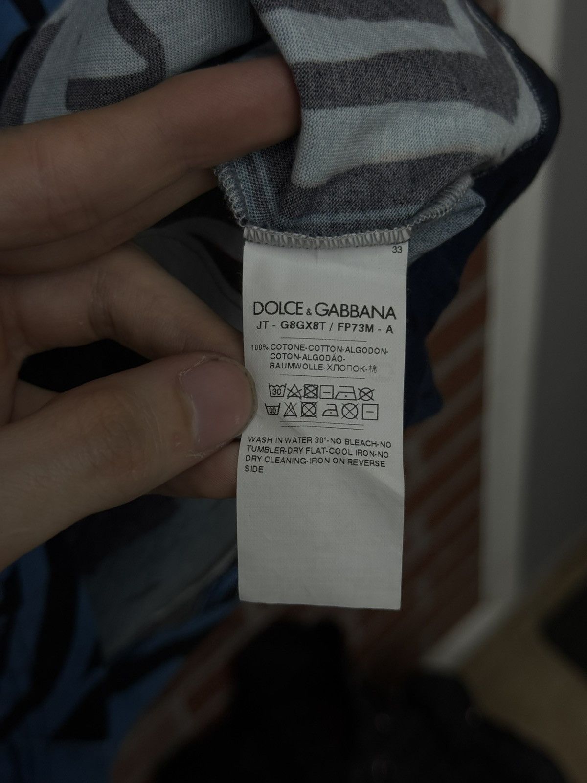 Dolce & Gabbana Givenchy Men’s Music Jazz Tee Size 50 (M) 🧼 Size US M / EU 48-50 / 2 - 11 Thumbnail