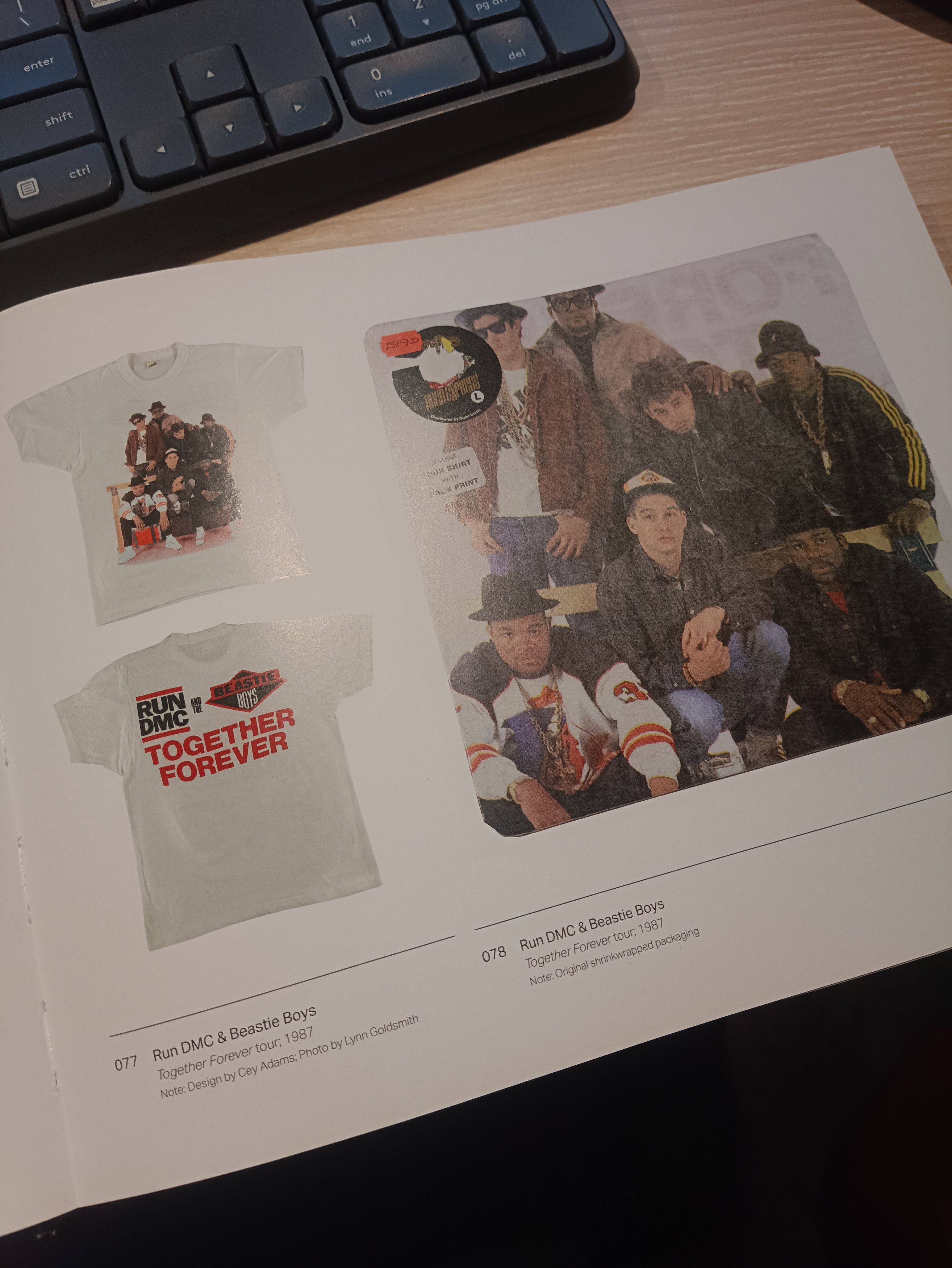 RUN DMC × Rap Tees × Vintage 1987 run dmc beastie boys together forever Size US XL / EU 56 / 4 - 7 Thumbnail