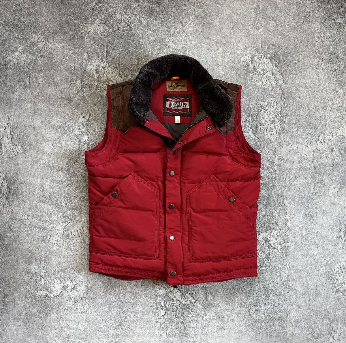 Parajumpers Parajumpers L/size Masterpiece series down vest jacket faux Size US L / EU 52-54 / 3 - 5 Thumbnail