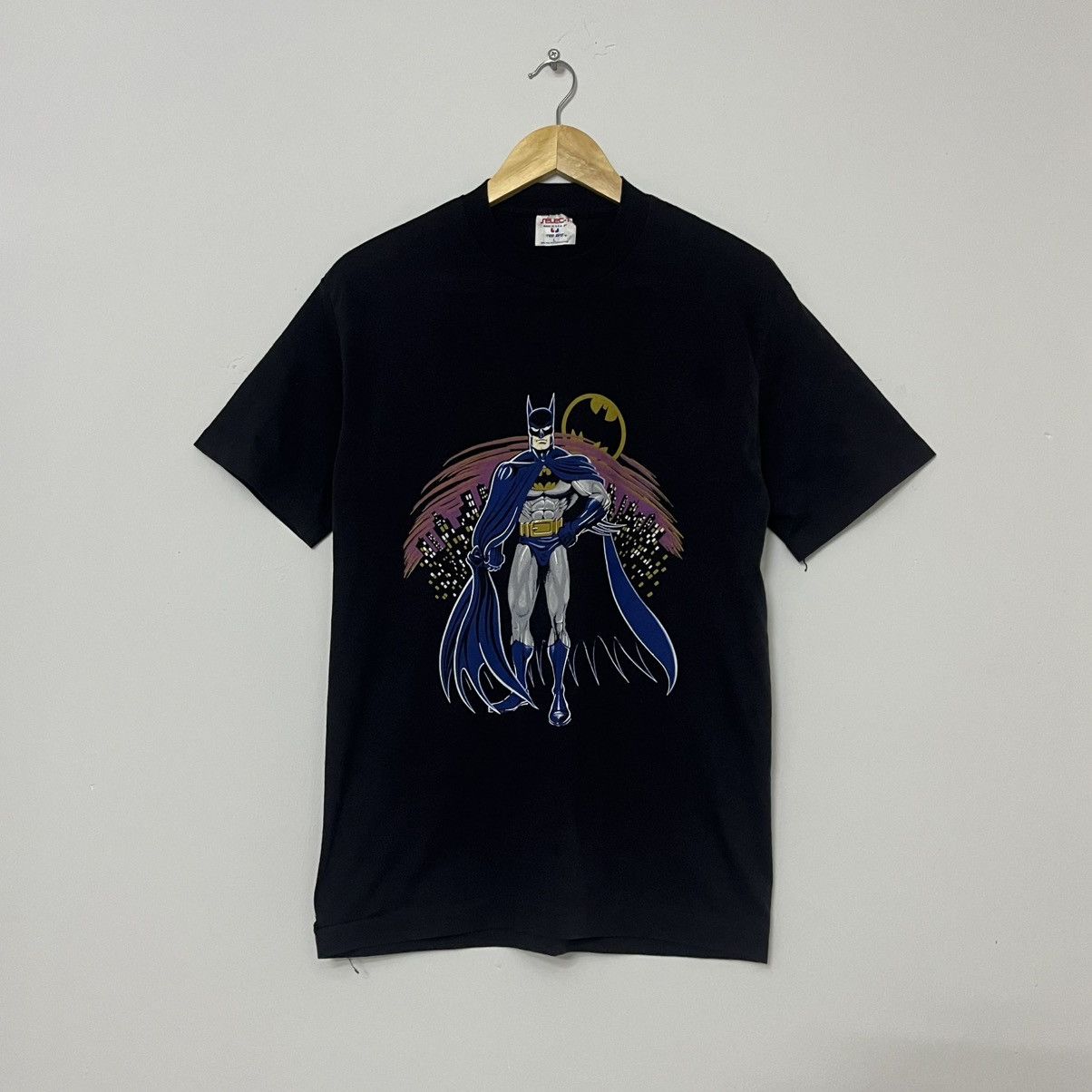 DC Comics × TEE JAYS × Vintage Vintage 80s DC Comics Batman Promo Shirt Size M Fabric 50/50 Size US M / EU 48-50 / 2 - 1 Thumbnail