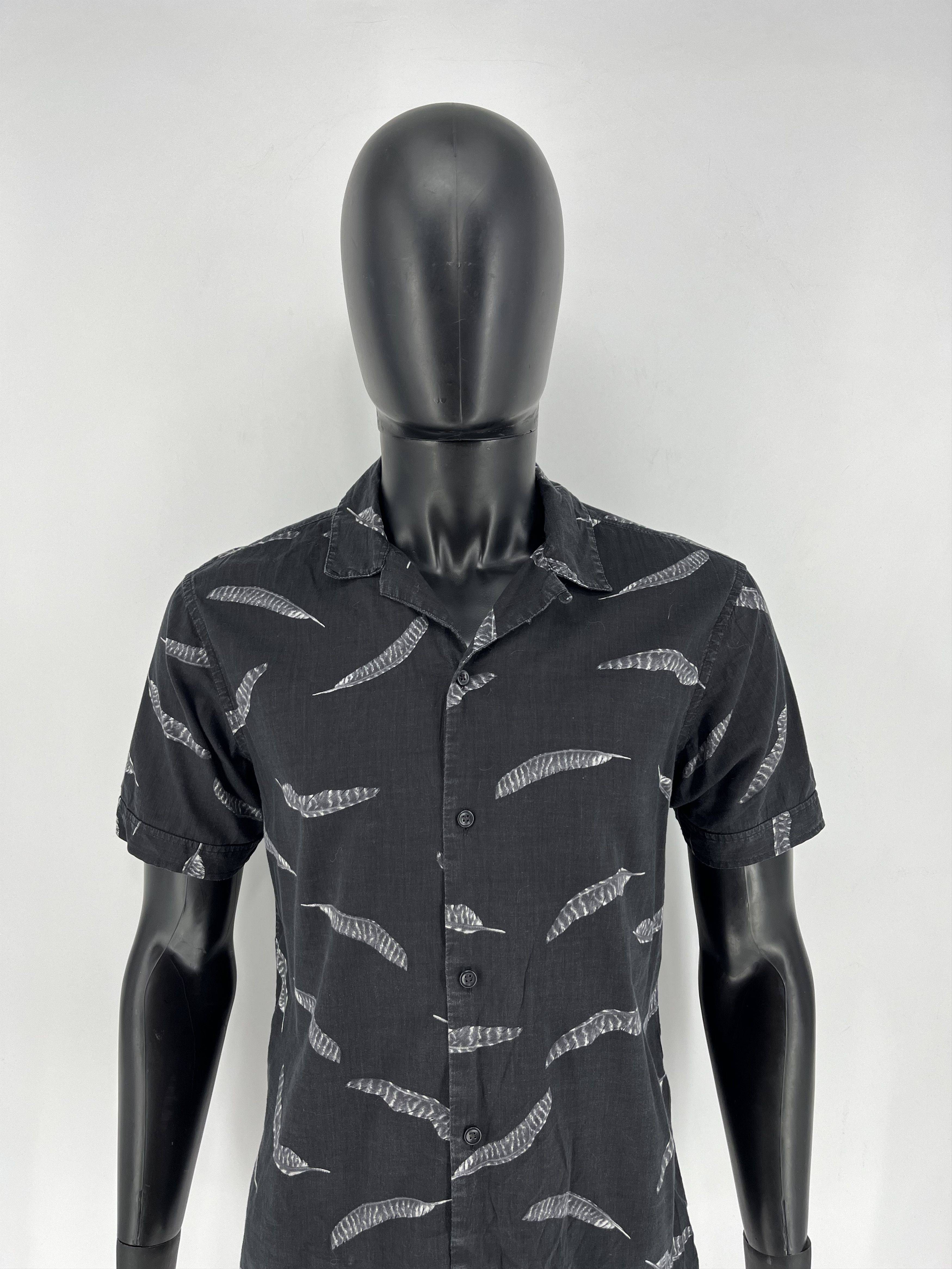 Allsaints × Vintage Vintage Y2K Allsaints Hawaiian Shirt Art Hype Size S Size US S / EU 44-46 / 1 - 1 Thumbnail