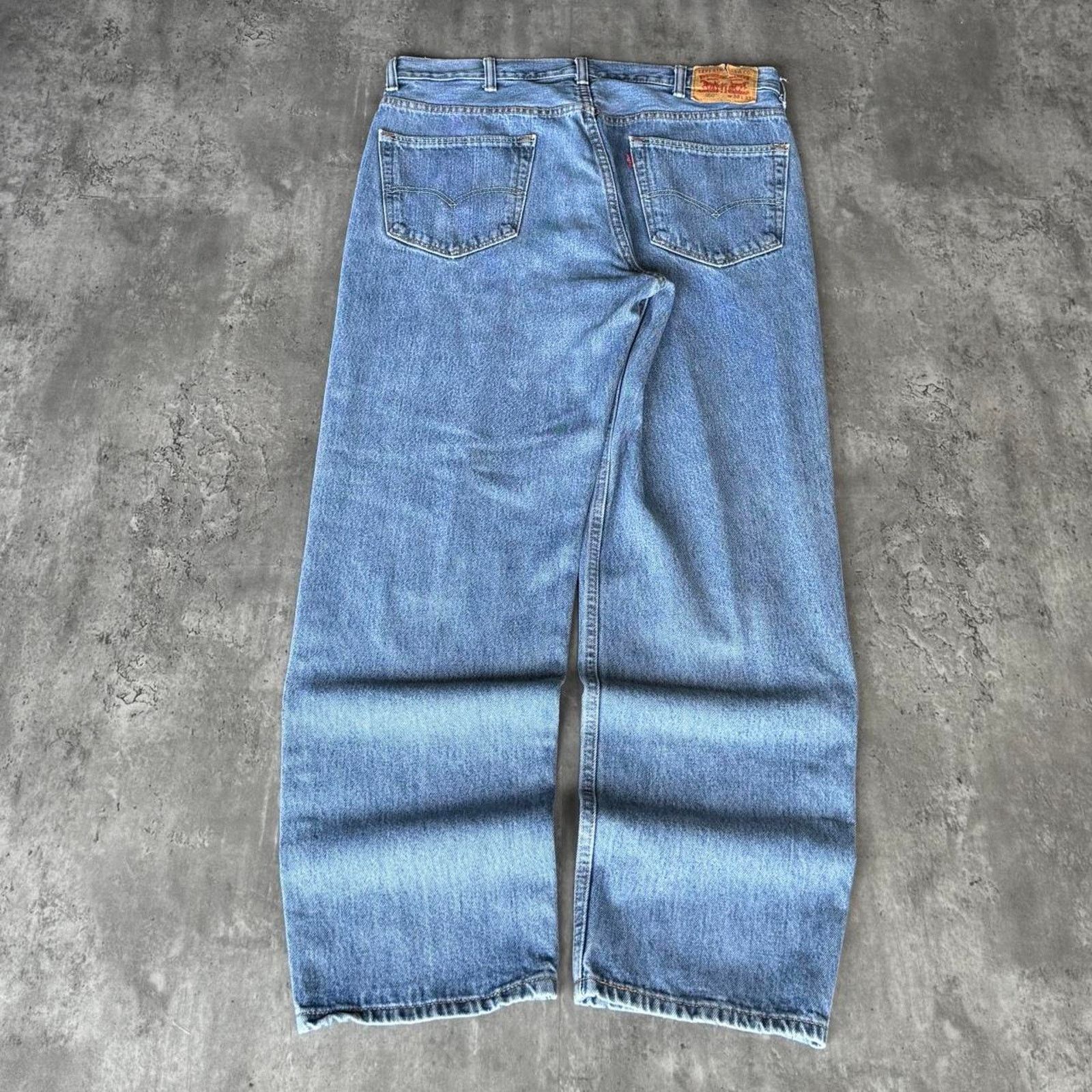 Levi's × Levi's Vintage Clothing × Vintage Vintage Y2K Levi’s 550 Baggy Grunge Opium Denim Jeans Size US 38 / EU 54 - 1 Thumbnail