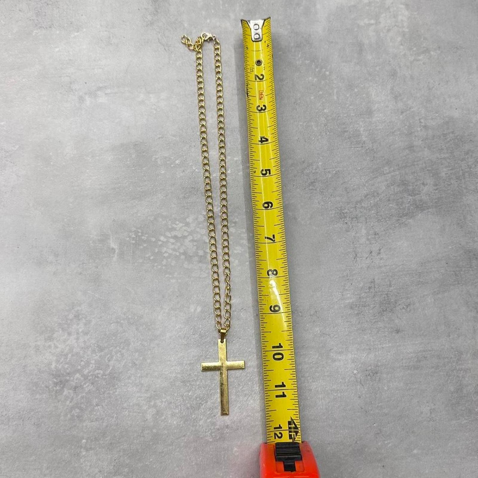 Other Y2k gold ny cross jesus Size ONE SIZE - 4 Thumbnail
