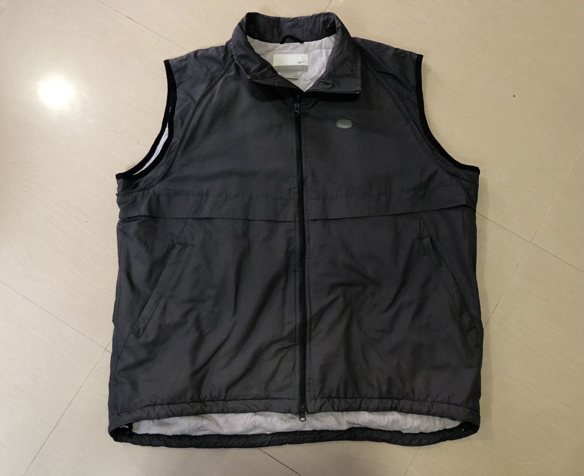 Nike Vintage Nike Y2K Gray Tag Winter Jacket Vest 2 In 1 Mens Size US L / EU 52-54 / 3 - 3 Thumbnail