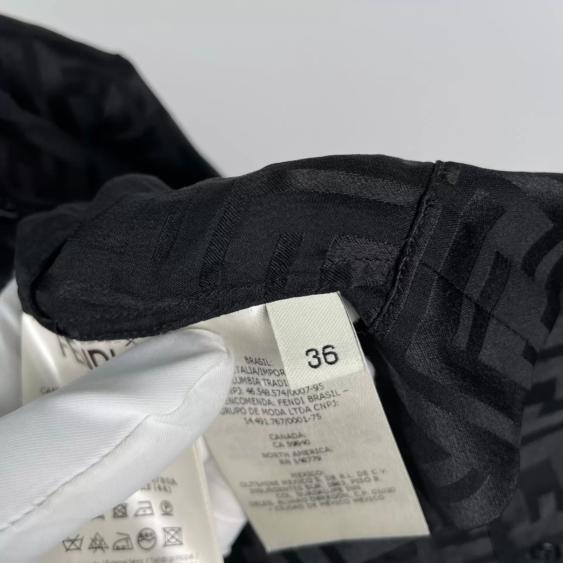 Fendi Fendi Silk Casual Suit Black 36 Size XS / US 0-2 / IT 36-38 - 6 Thumbnail