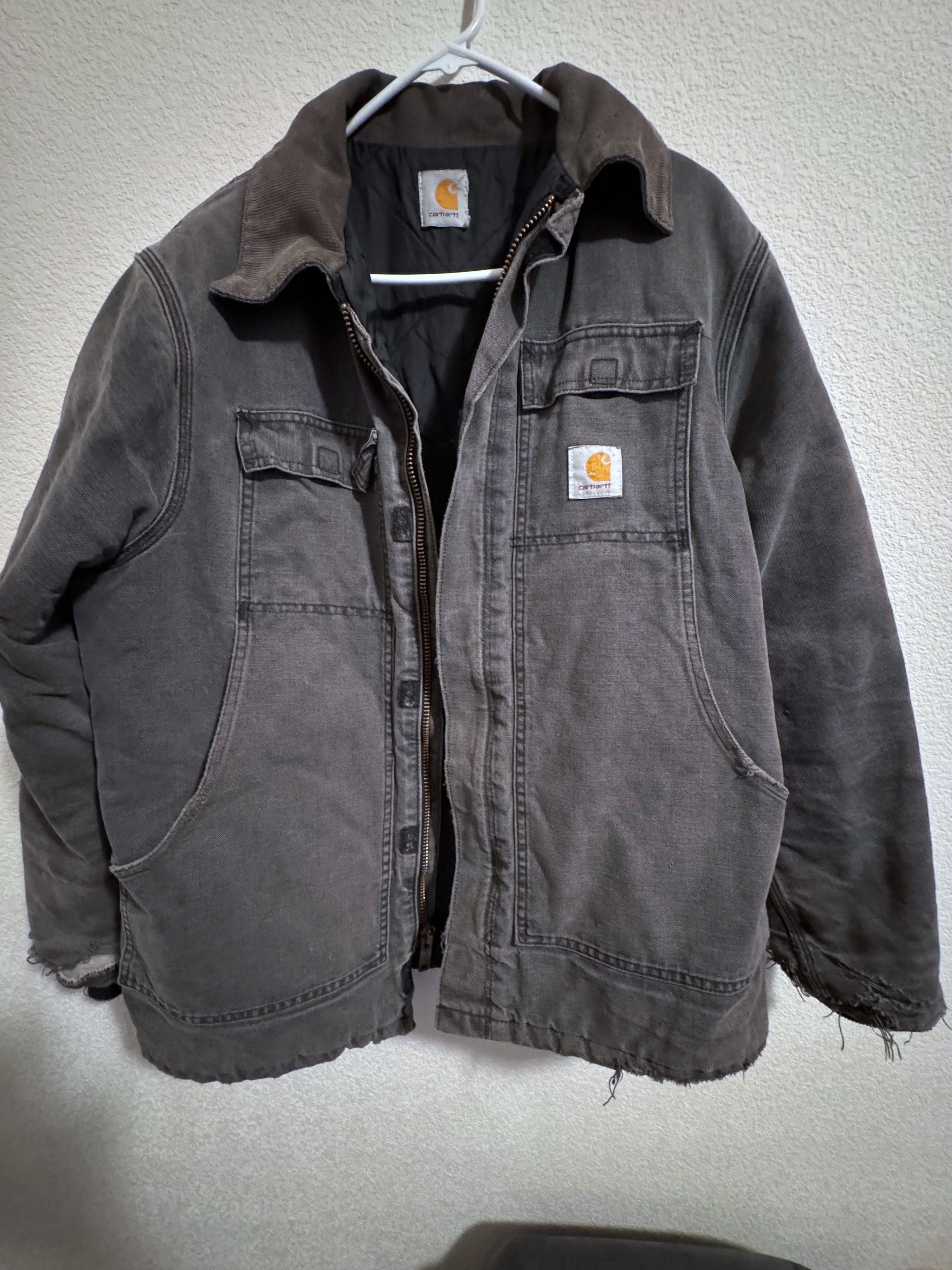 Carhartt Vintage Oversized Distressed Carhartt Detroit Jacket Size US XXL / EU 58 / 5 - 2 Thumbnail