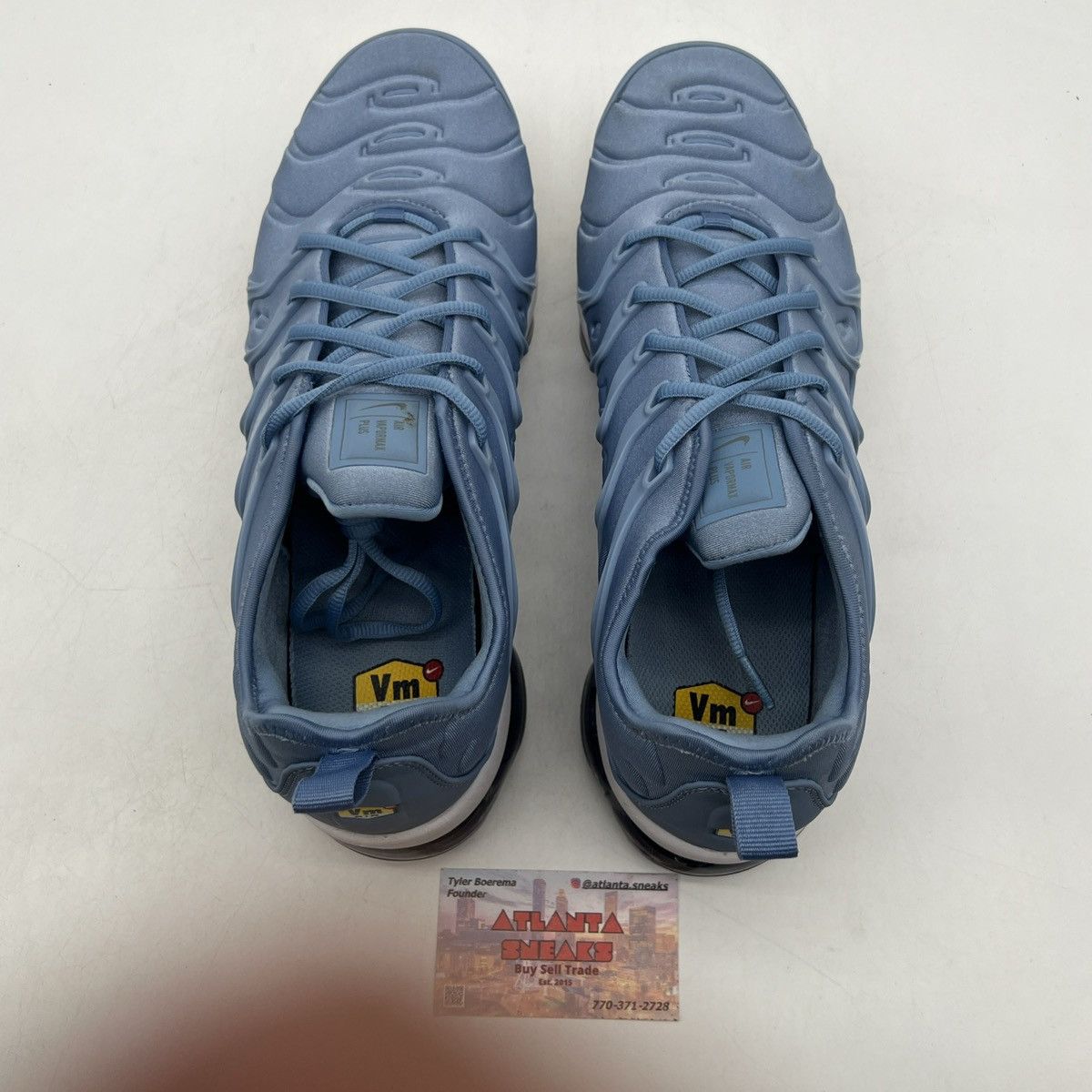 Nike Air VaporMax plus work blue Size US 12 / EU 45 - 5 Thumbnail