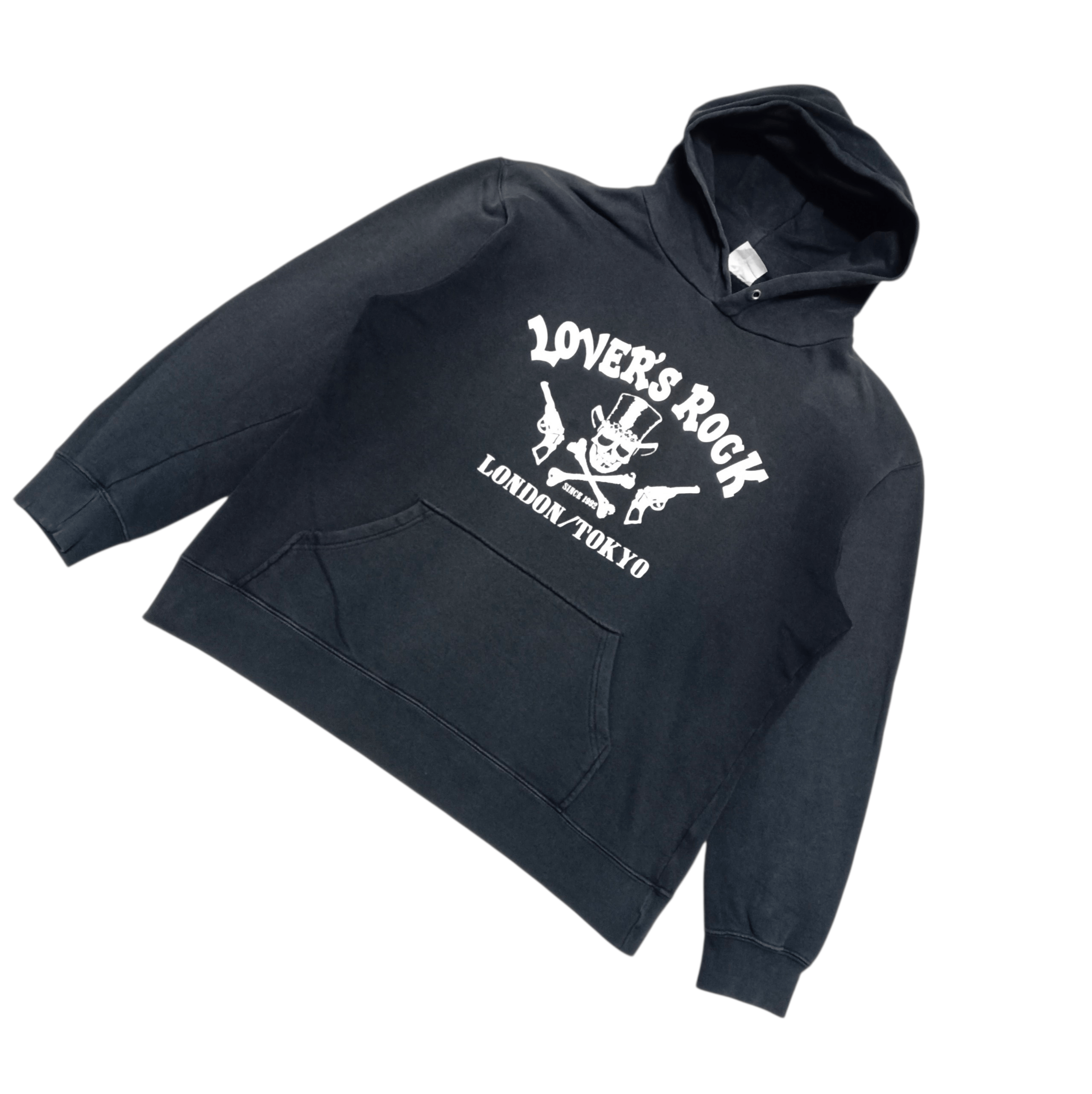 Japanese Brand Sunfaded Lovers Rock By Superlovers X Guns And Roses Hoodie Size US M / EU 48-50 / 2 - 5 Thumbnail