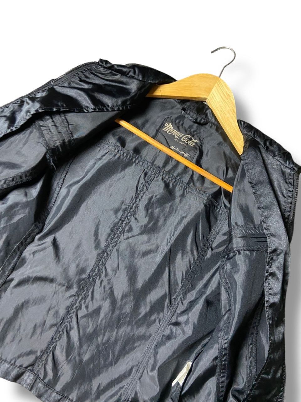 Japanese Brand Mama Cola Feminine Zip Up Crop Jacket (161) Size M / US 6-8 / IT 42-44 - 4 Thumbnail