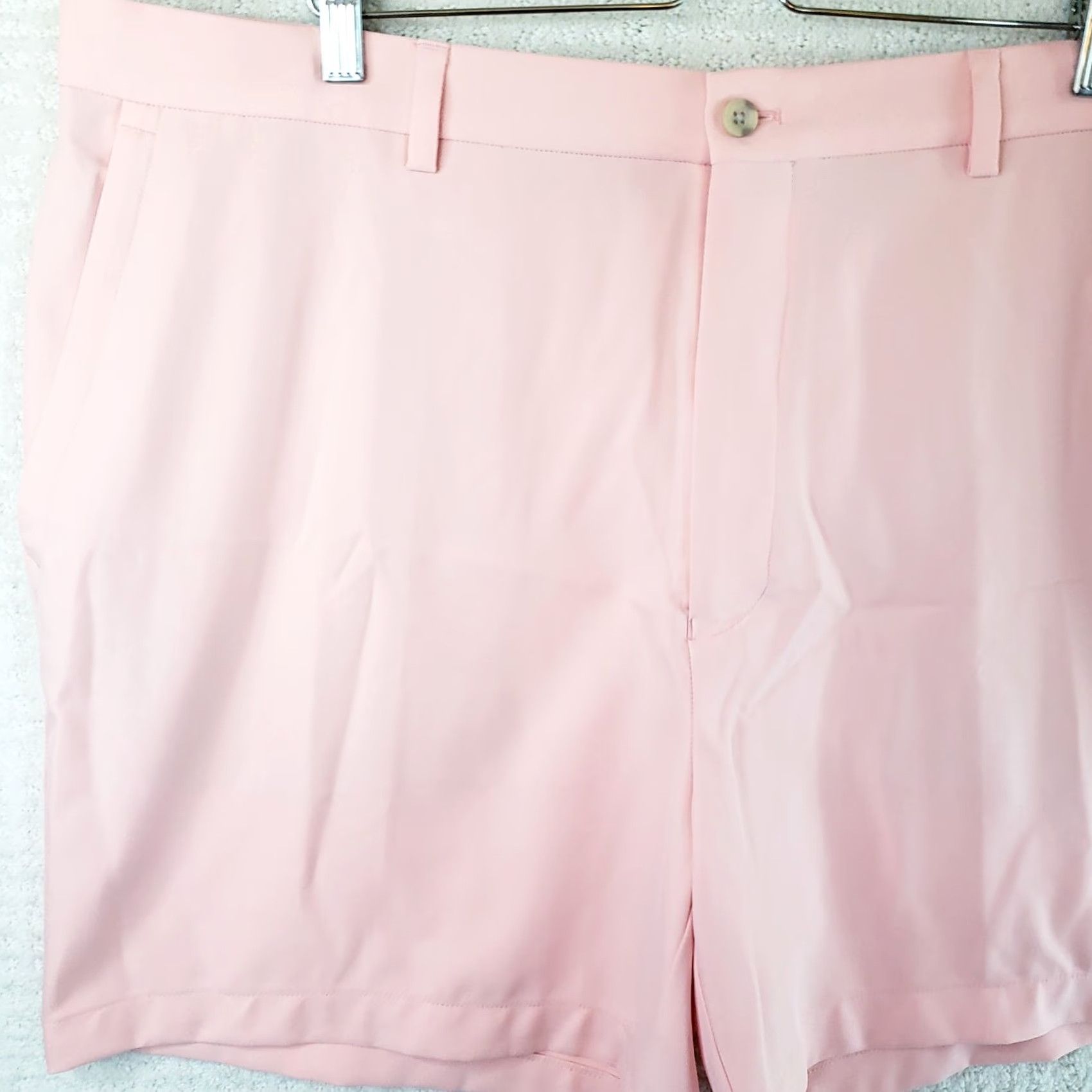 Peter Millar Peter Millar Shorts Mens 44x7" Pink Crown Sport Casual Classic Golf Logo Size US 44 / EU 60 - 2 Thumbnail