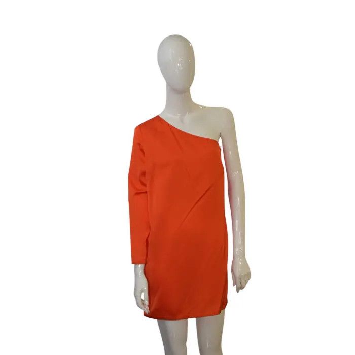 Designer Stella McCartney Orange mini dress Size M / US 6-8 / IT 42-44 - 1 Thumbnail