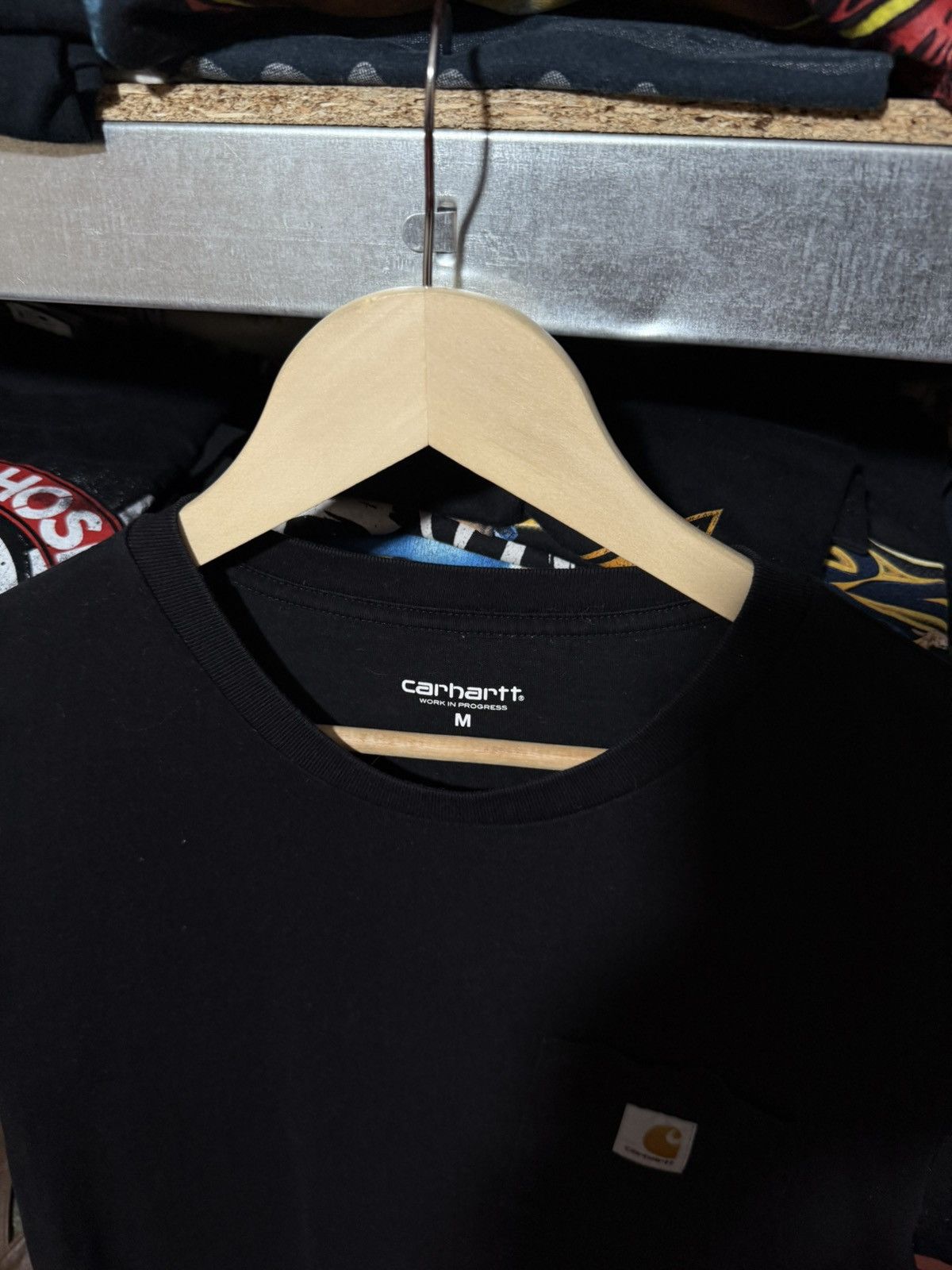 Carhartt Wip Rare Carhartt WIP Pocket Logo Outdoor Retro T-Shirt Y2K Hype Size US M / EU 48-50 / 2 - 4 Thumbnail
