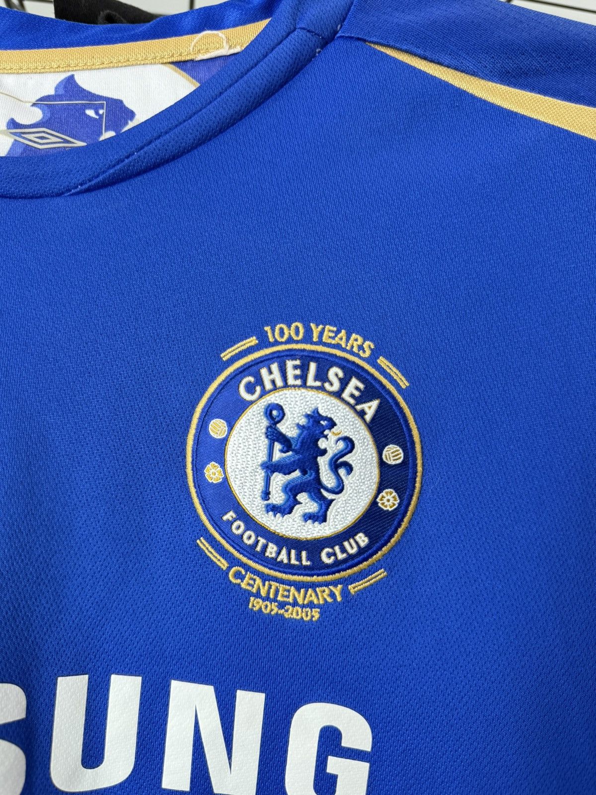 Umbro Vintage Umbro Chelsea Soccer Jersey T Shirt Size US S / EU 44-46 / 1 - 3 Thumbnail