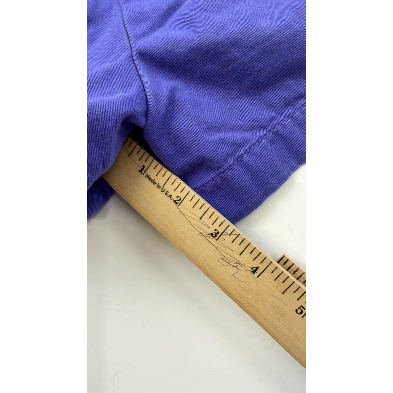 J.Crew J.Crew Shorts Womens 0 Purple Chino 3" Inseam Comfort Slash Pockets Mid Rise Casual Summer Spring Womens Size 25" / US 0 / IT 36 - 5 Thumbnail