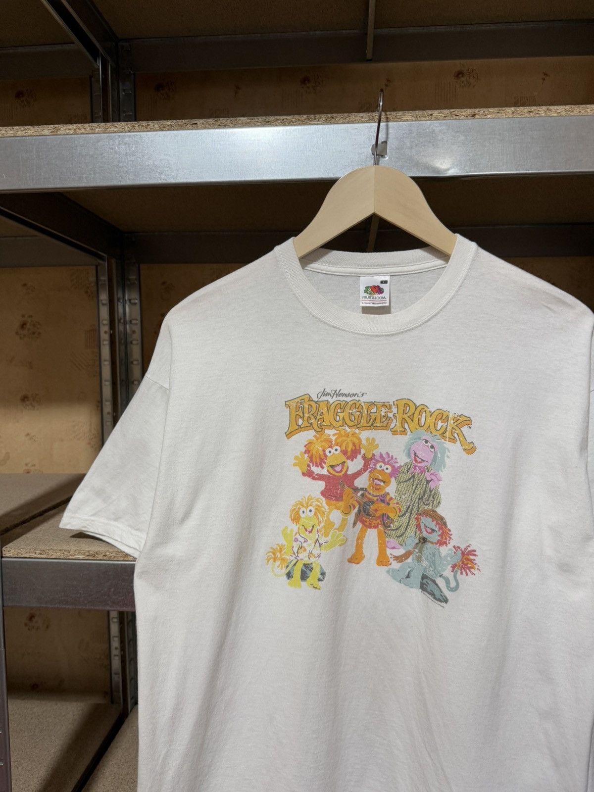 Band Tees × Jimi Hendrix × Vintage Vintage 2005 Jimi Hendrix Fraggle Rock Band Retro T-Shirt Size US M / EU 48-50 / 2 - 3 Thumbnail