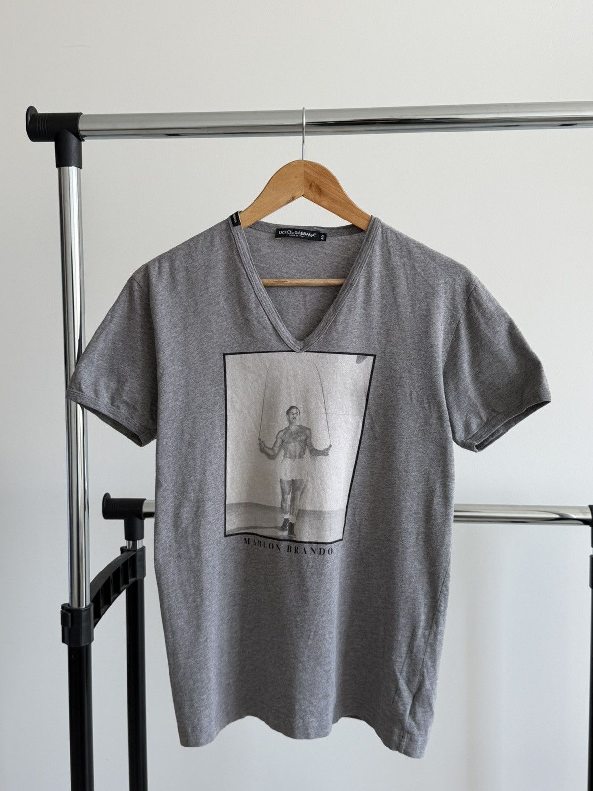 Dolce & Gabbana Dolce & Gabbana Marlon Brando T-shirt Size US M / EU 48-50 / 2 - 2 Thumbnail