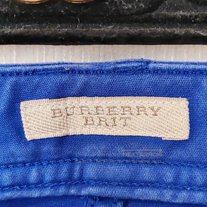 Burberry Burberry Blue Cotton Women's Denim Pants. Size 27" / US 4 / IT 40 - 3 Thumbnail