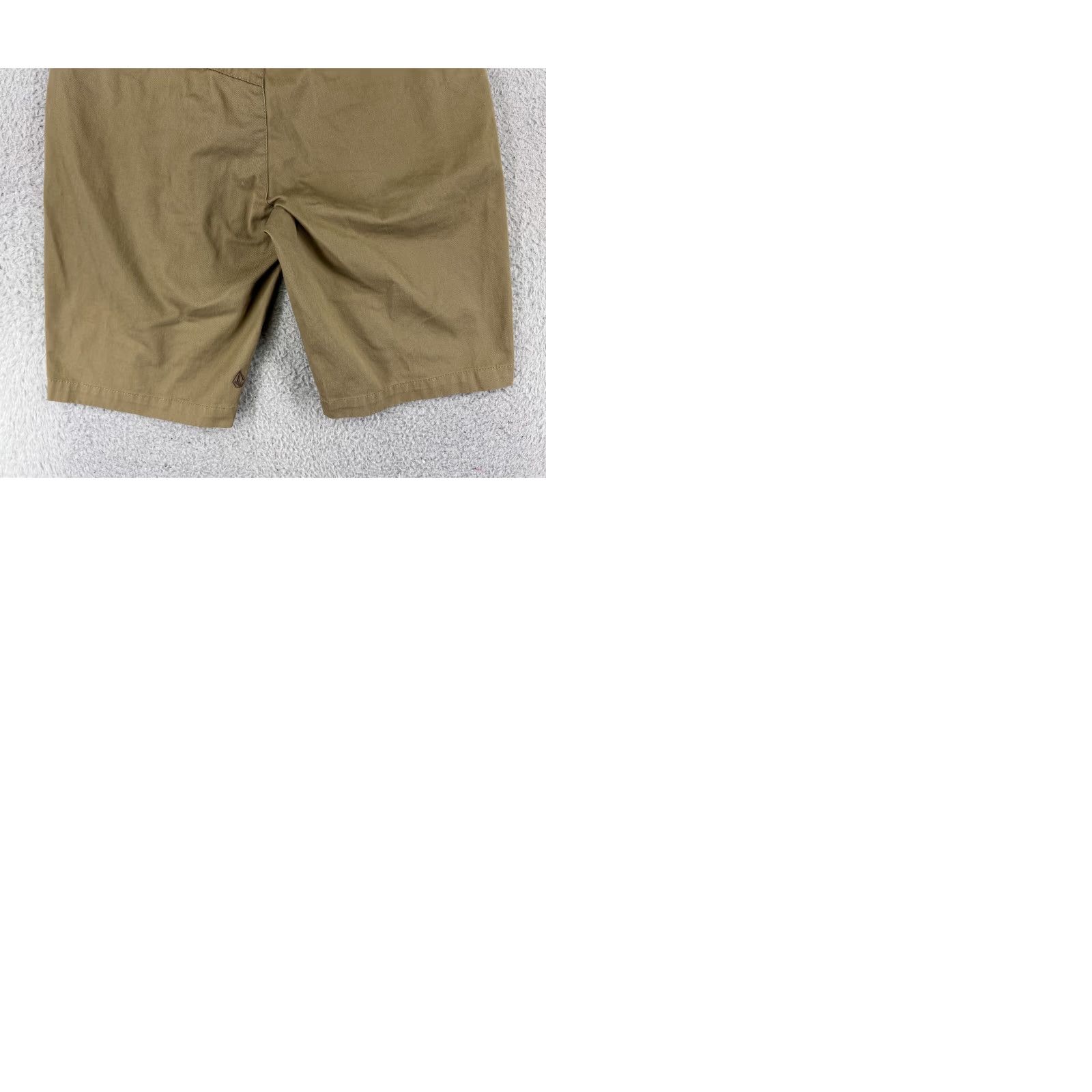 Volcom Volcom Mens Shorts 29 Beige Chino Canvas Beach Casual Cotton Blend Size US 29 - 10 Thumbnail