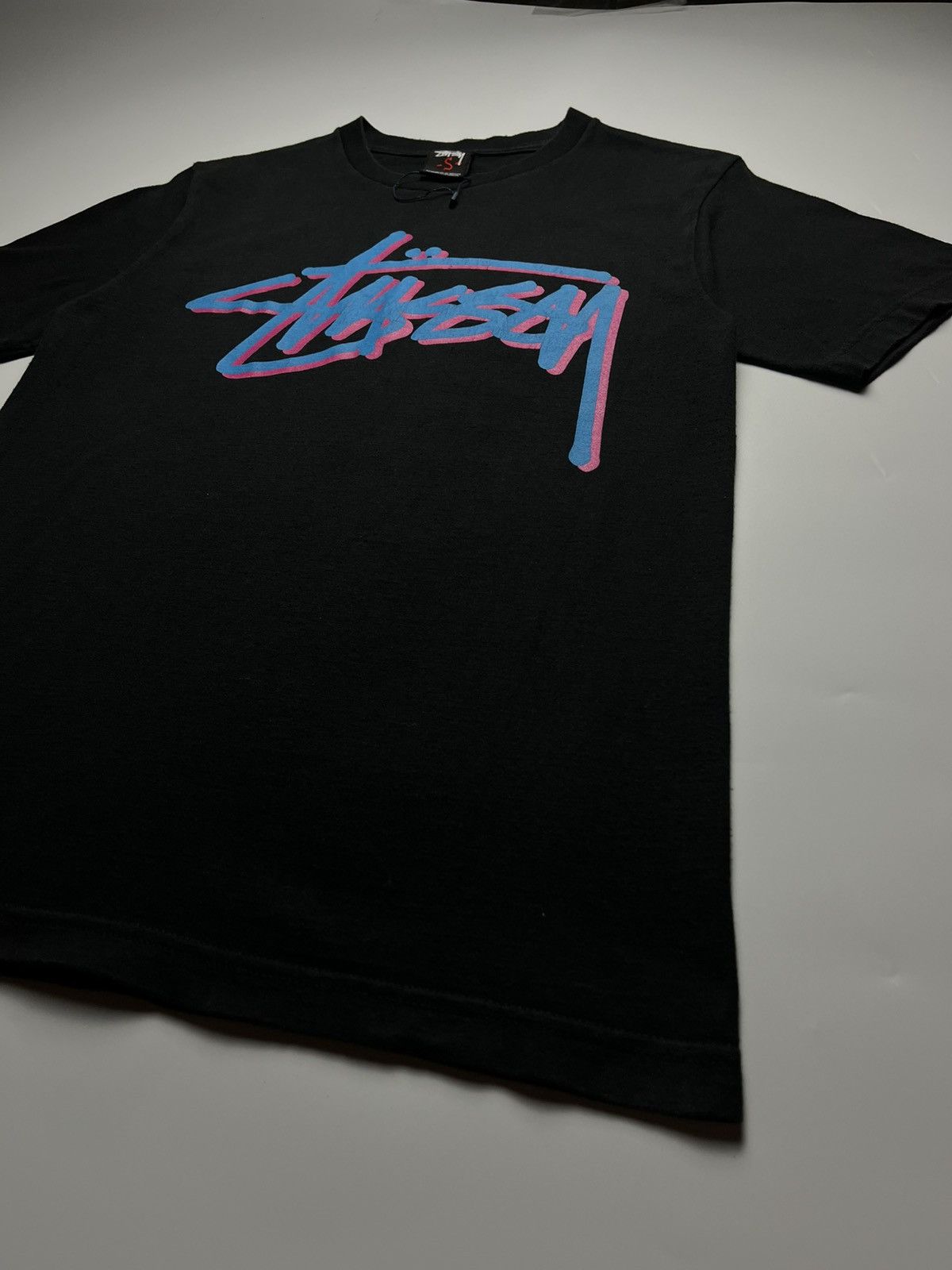 Stussy Vintage 2000’s Stussy 3D Script Logo T-shirt Size US S / EU 44-46 / 1 - 5 Thumbnail