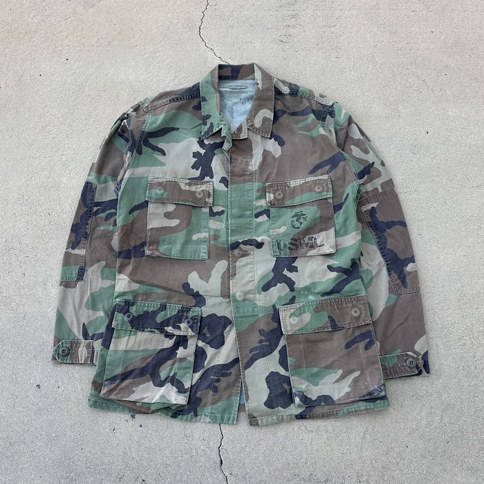 Vintage Vintage USMC Camo Military Jacket | Grailed