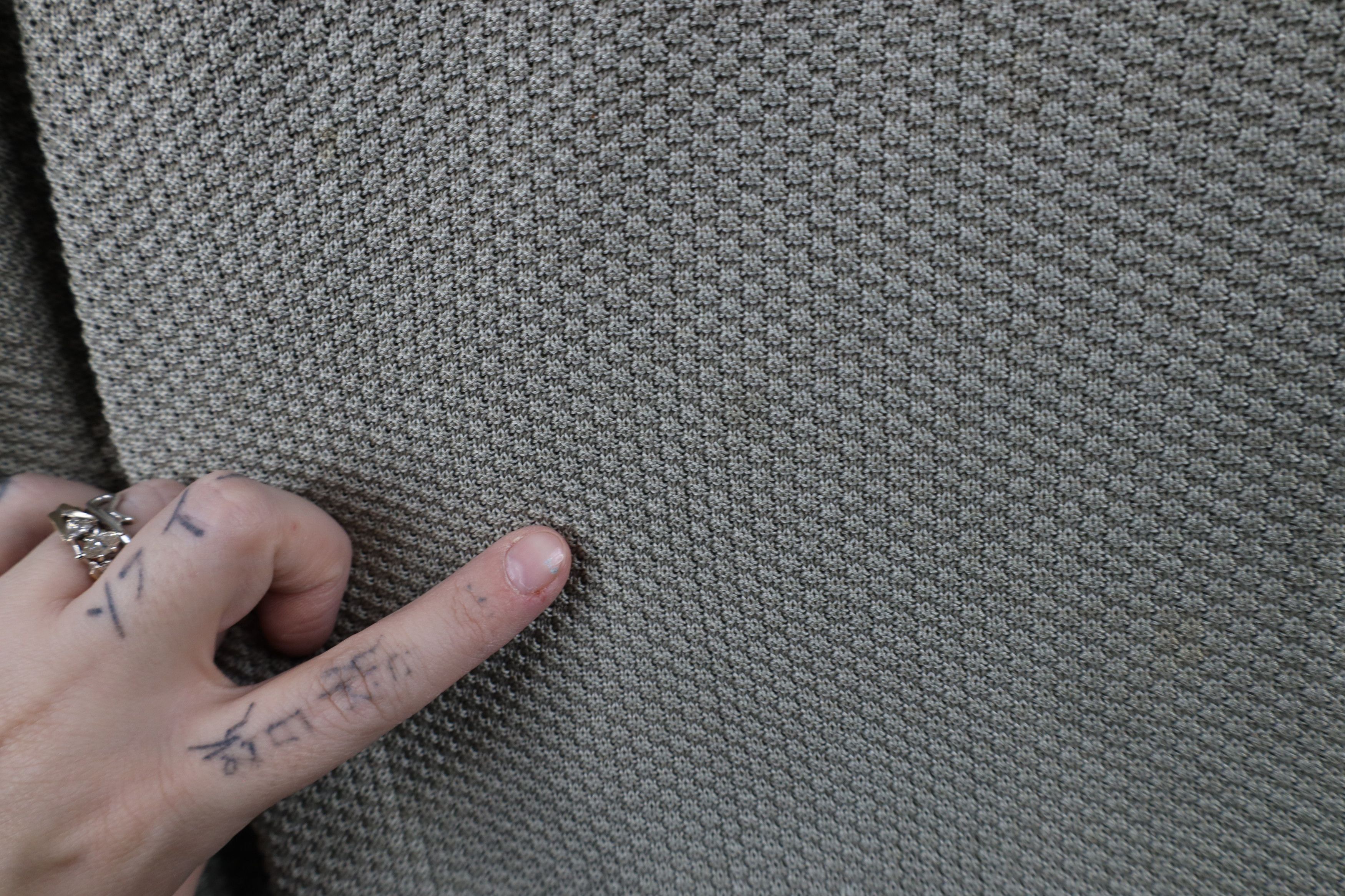 Tommy Bahama × Vintage Vintage 90s Tommy Bahama Waffle Knit Long Sleeve Polo Size US L / EU 52-54 / 3 - 7 Thumbnail